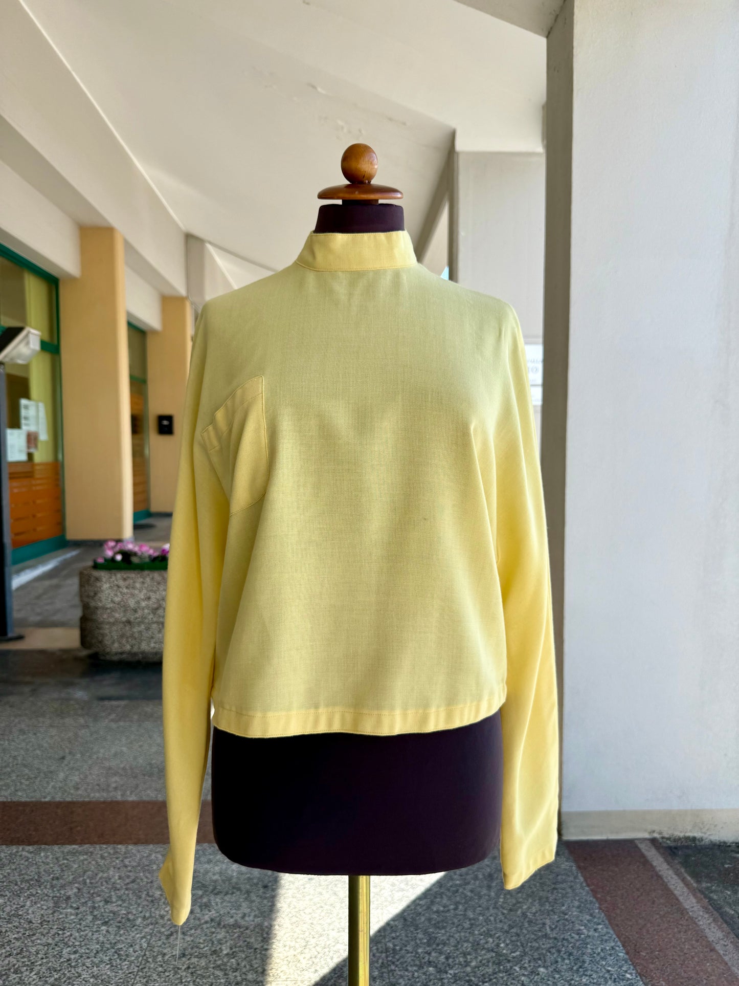 Blusa gialla anni ‘70 - TG. 40