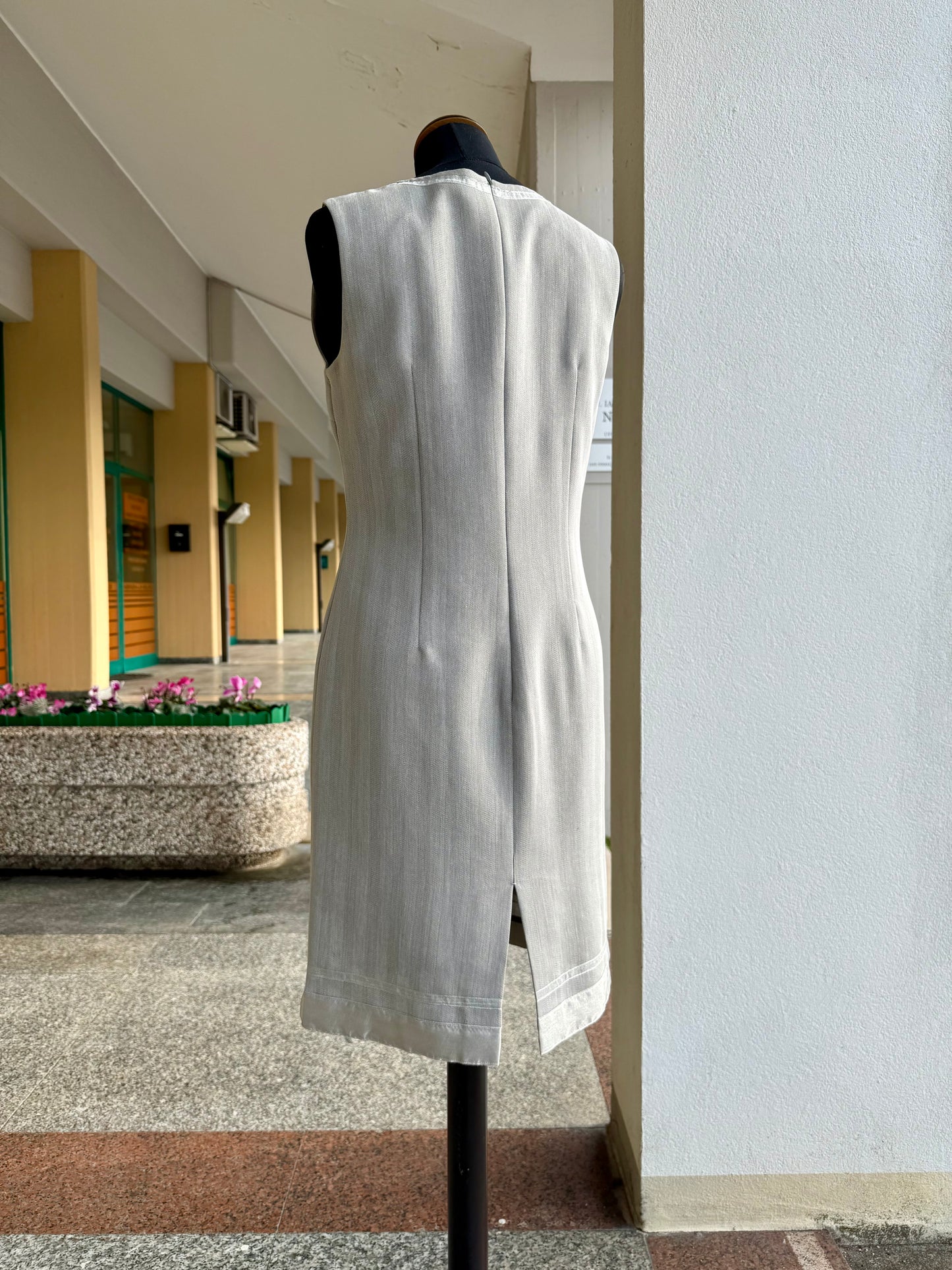 Tailleur anni ‘90 grigio chiaro - TG. 40