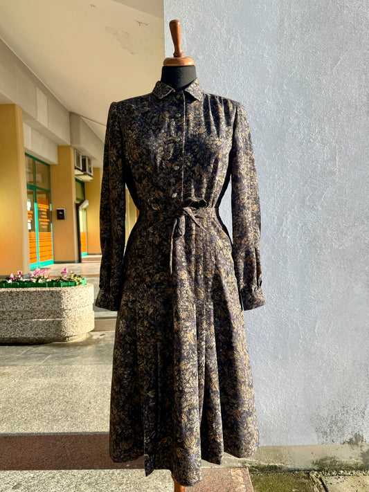 Abito elegante in crepe di lana - TG. 40/42