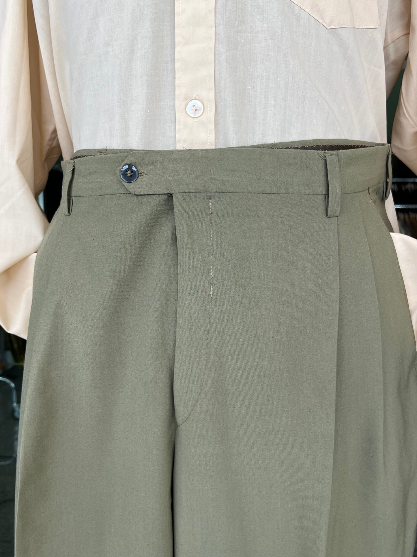 Calzoni anni ‘80 lana/cotone tg. 50-52