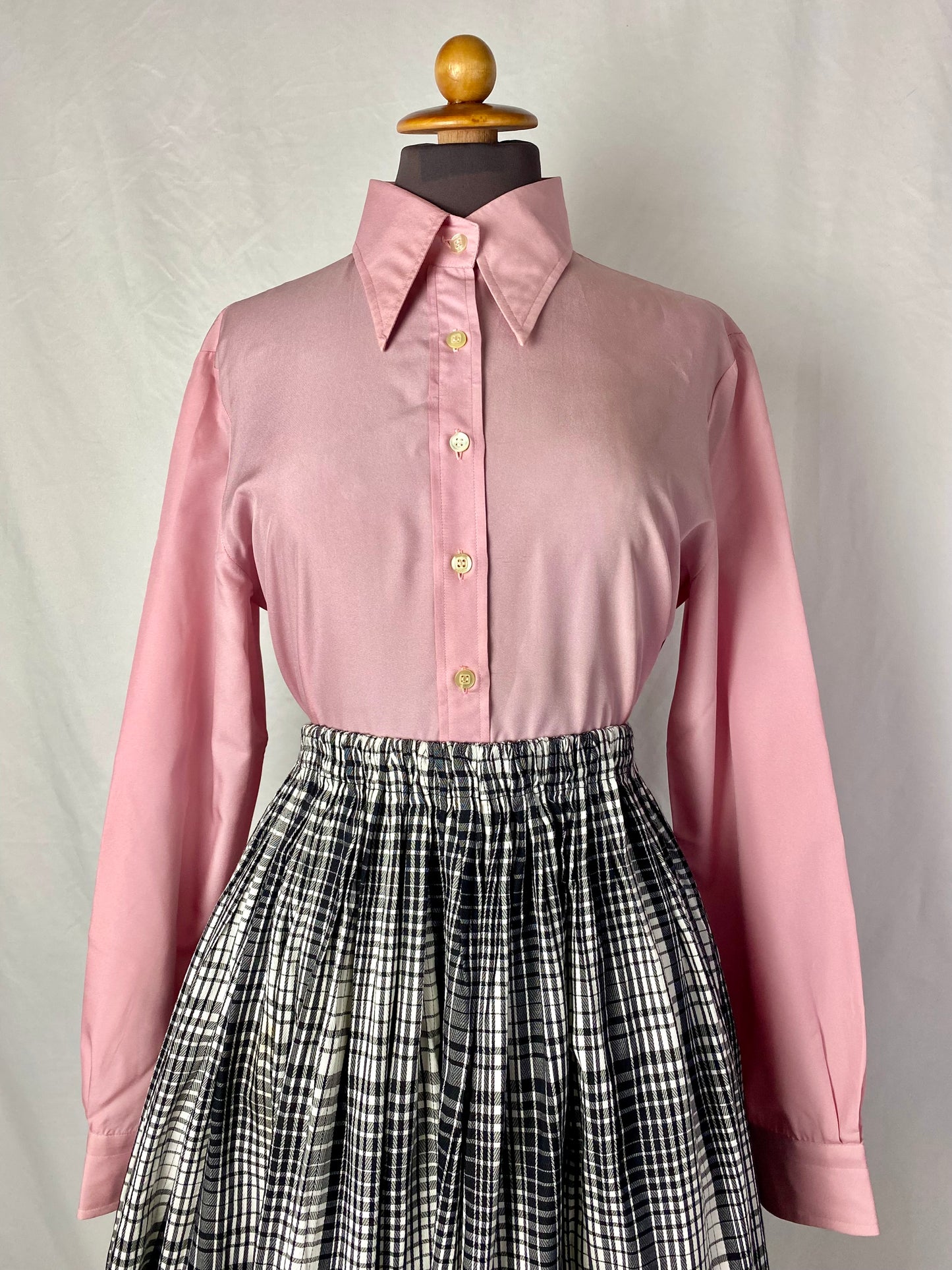 Camicia anni ‘70 rosa - TG. 44
