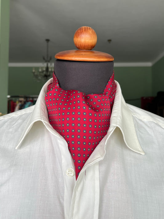 Ascot seta micro-fantasia