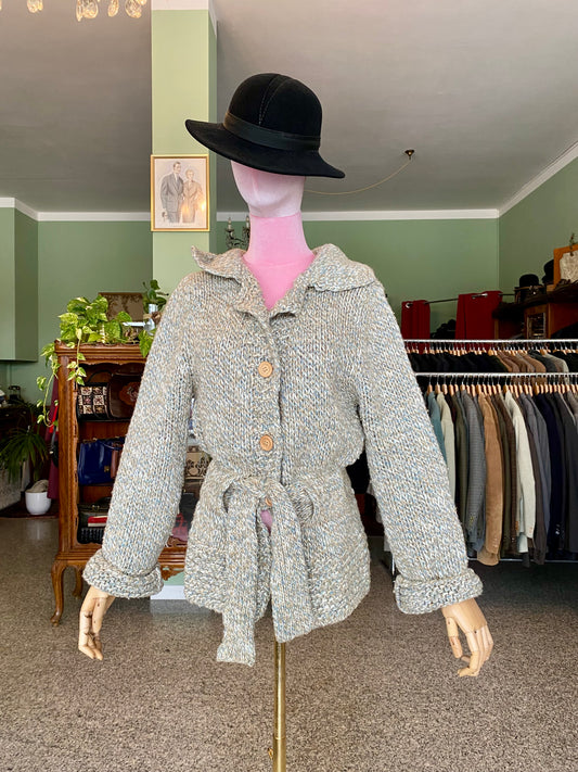 Cardigan in lana mélange - TG. 42/44