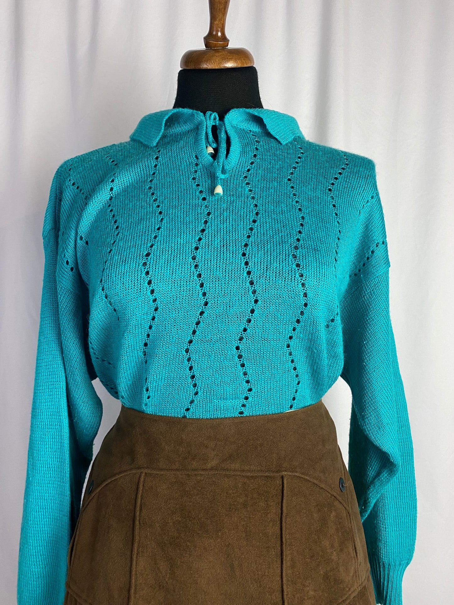 Maglioncino turchese - Prenotato -