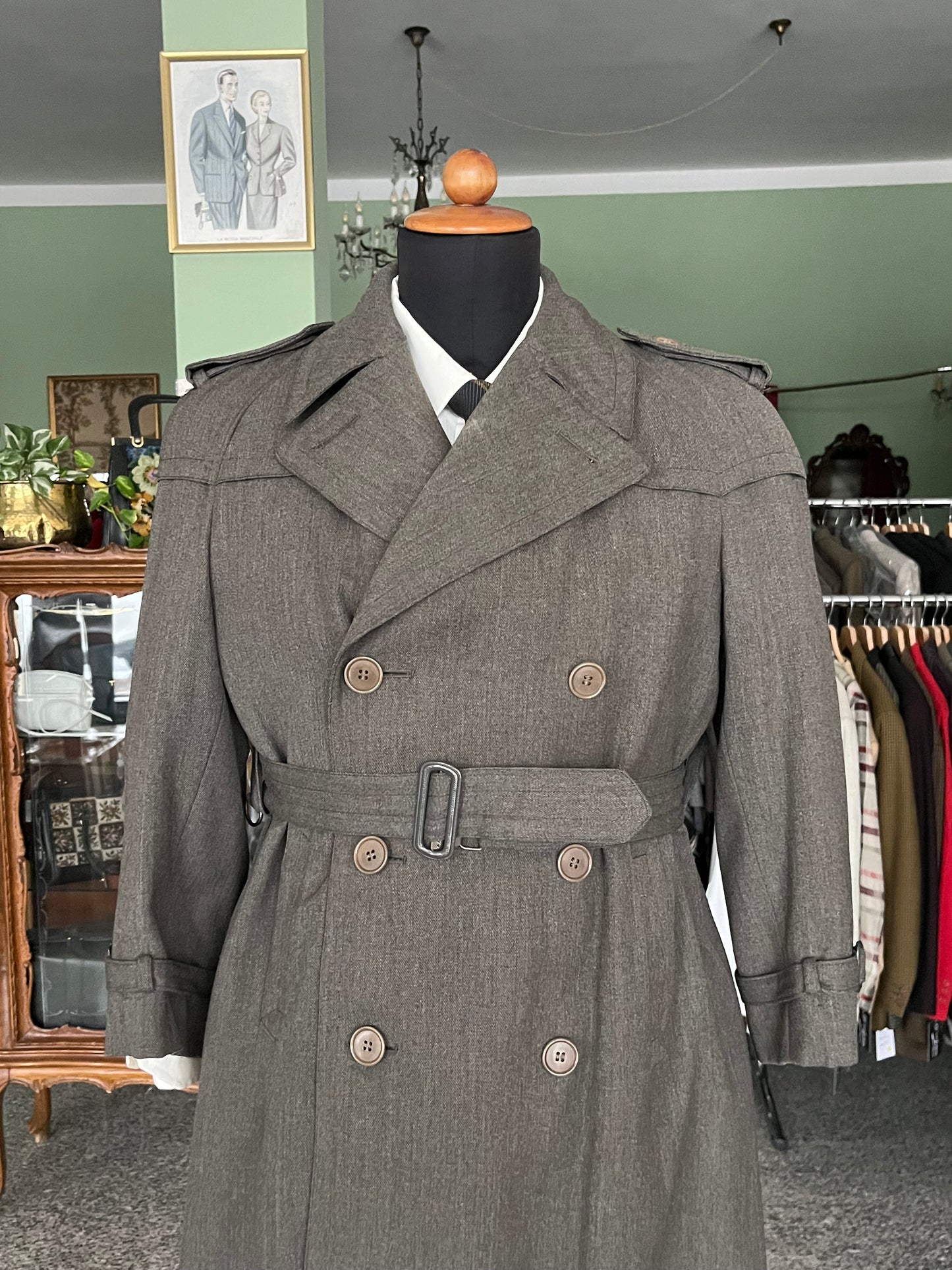 Trench anni ‘30-‘40 tg. 44-46 corta