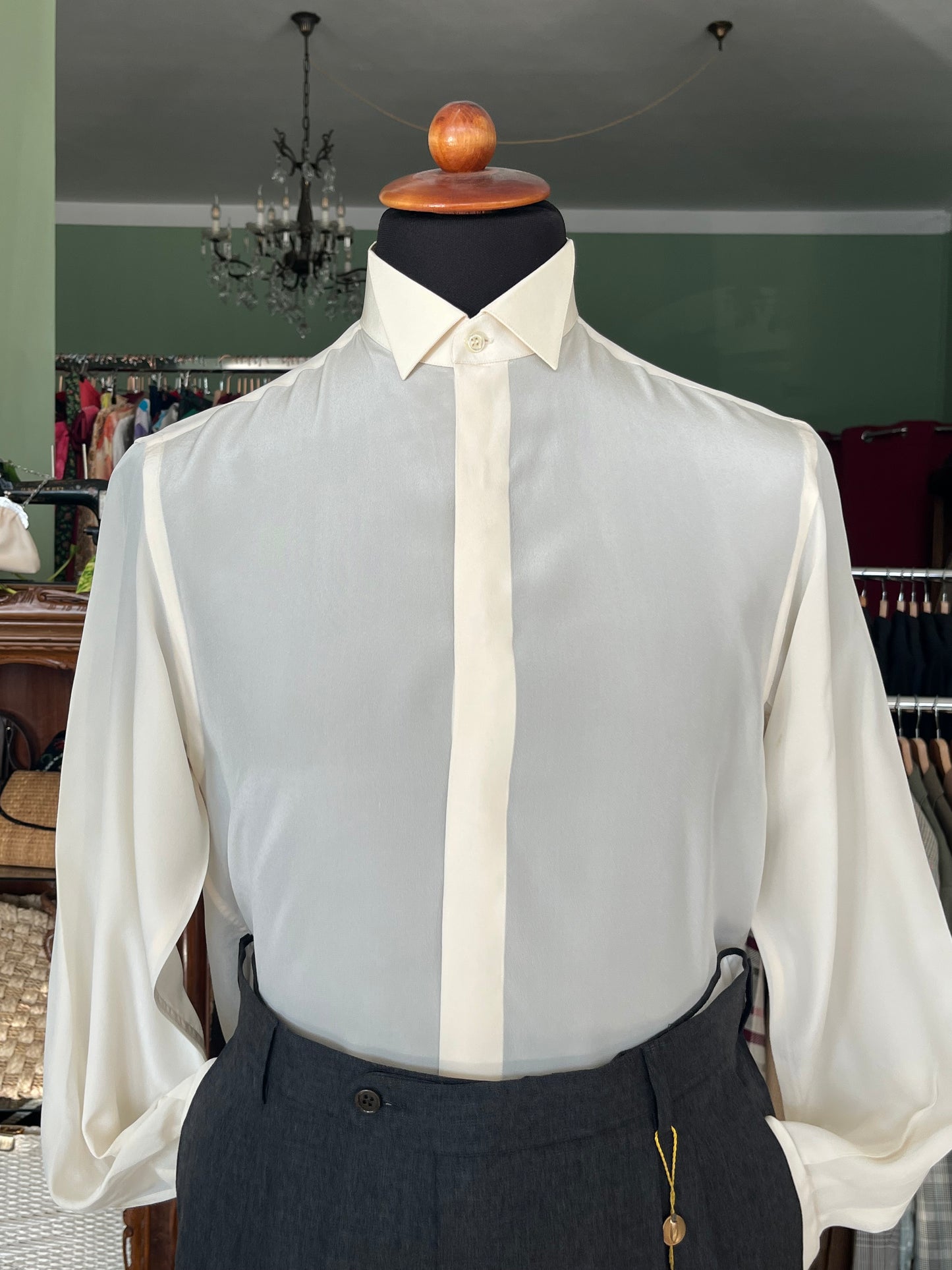 Camicia in seta anni ‘80 tg. S-M