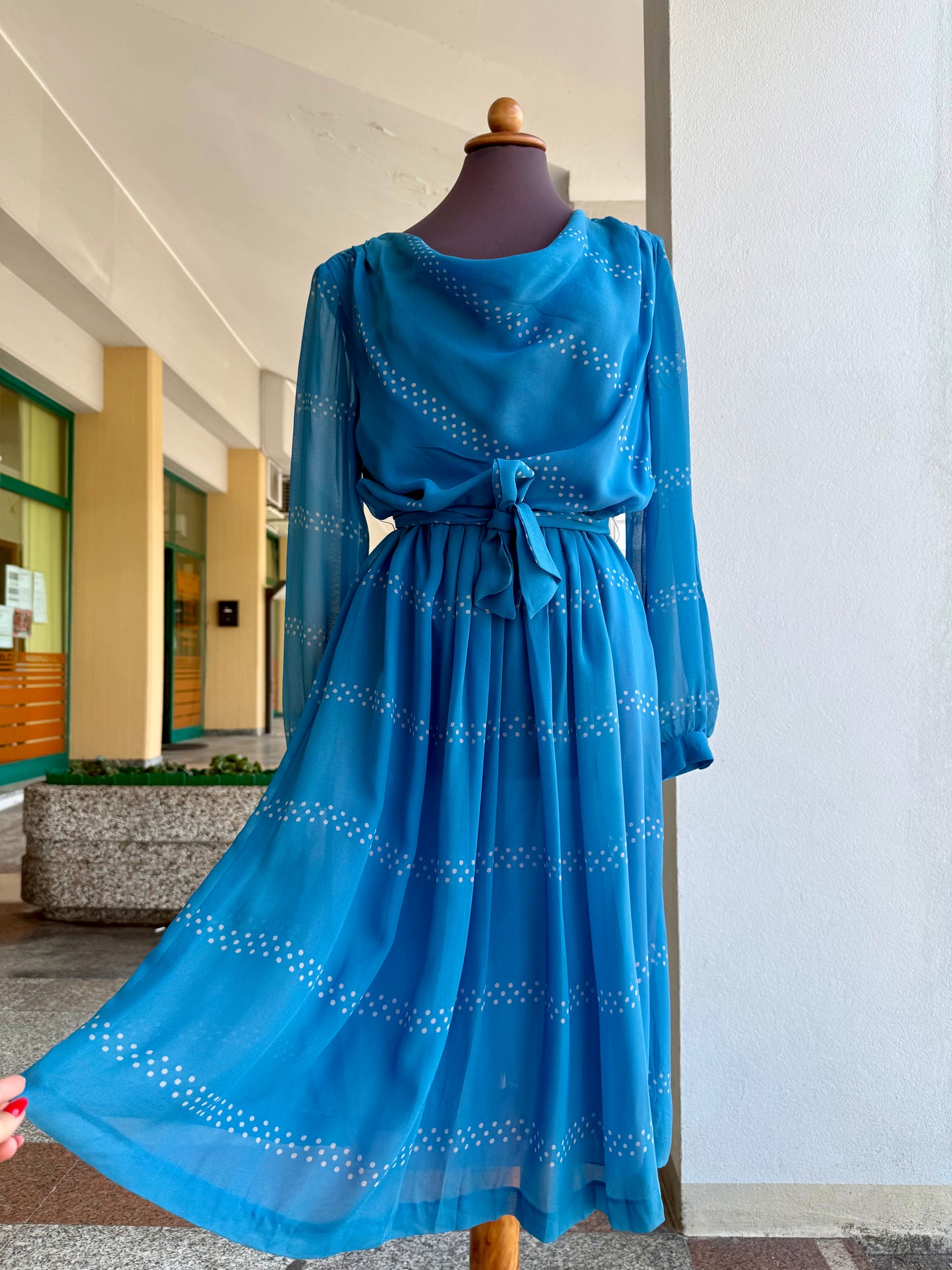 Abito elegante azzurro cielo - TG. 42/44
