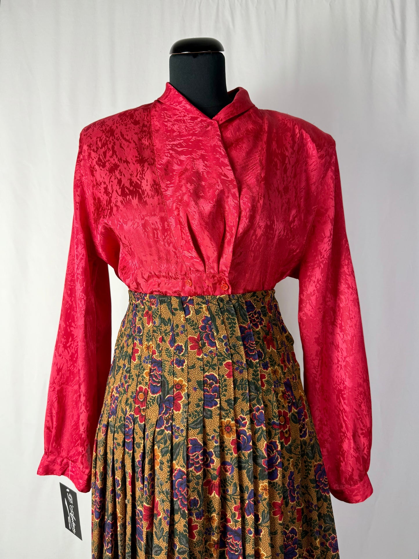 Camicia anni ‘80 rossa - TG. 48/50