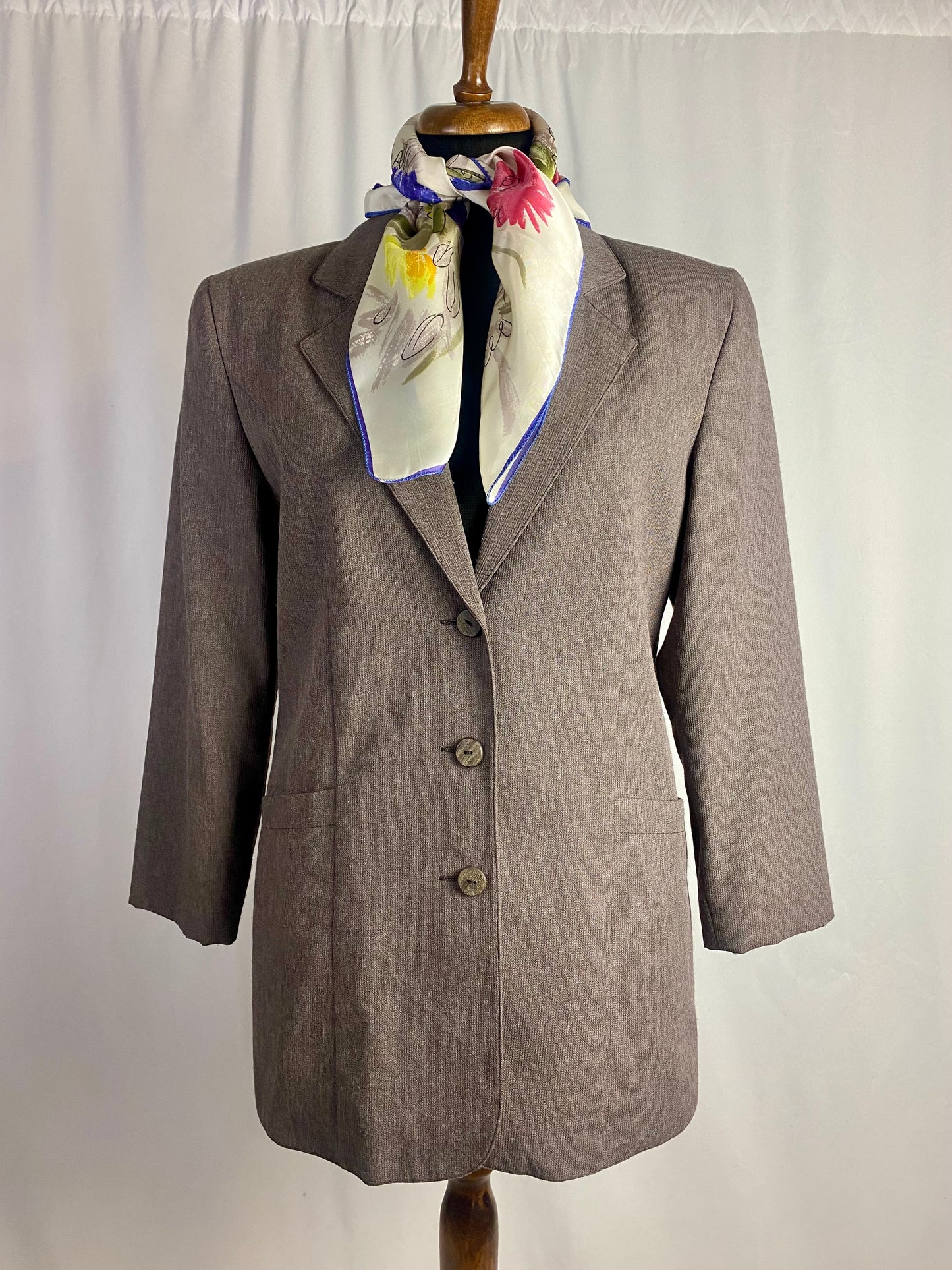 Foulard in seta floreale