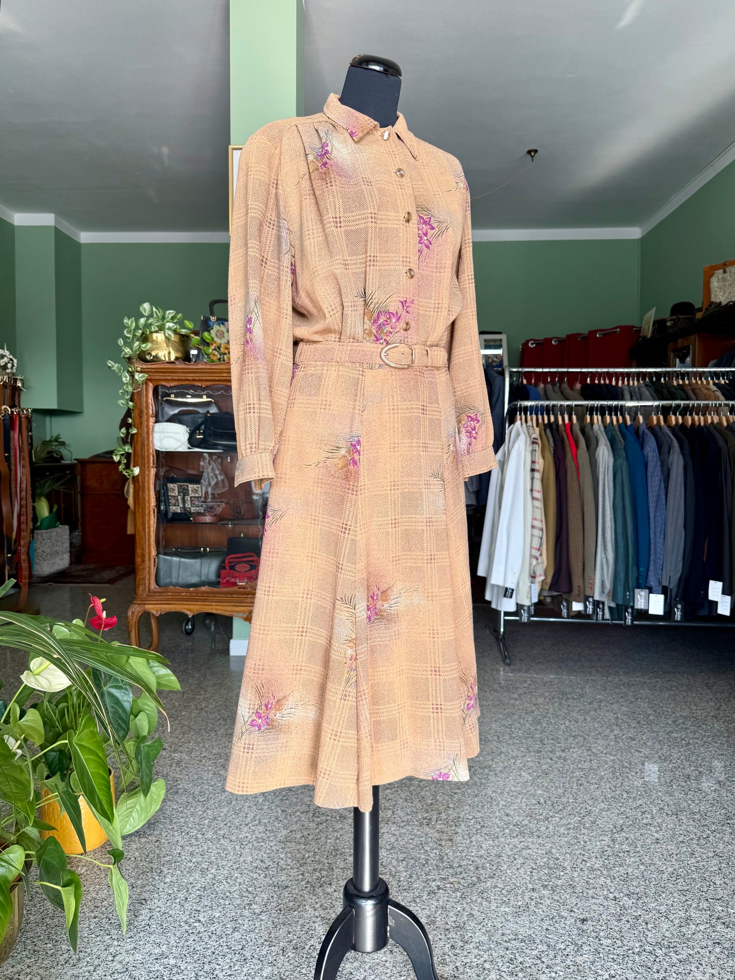 Abito sartoriale in crepe di lana - TG. 46