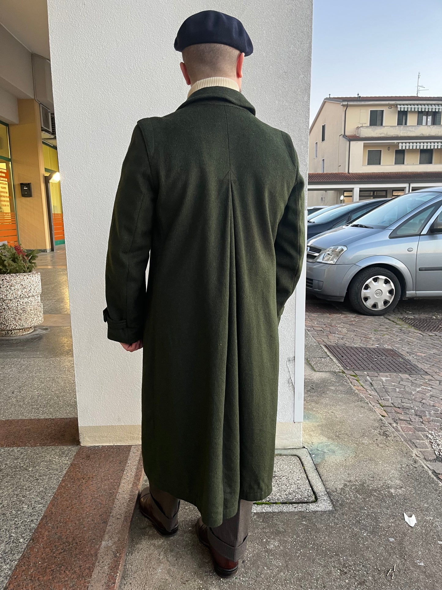 Cappotto Loden anni '70 tg. 46-48