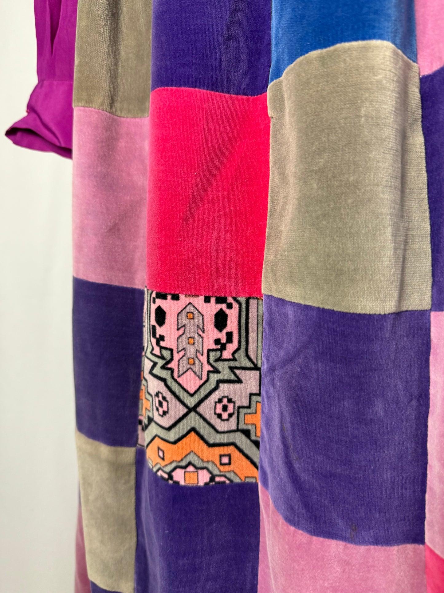 Maxi gonna anni ‘70 in velluto - TG. 44