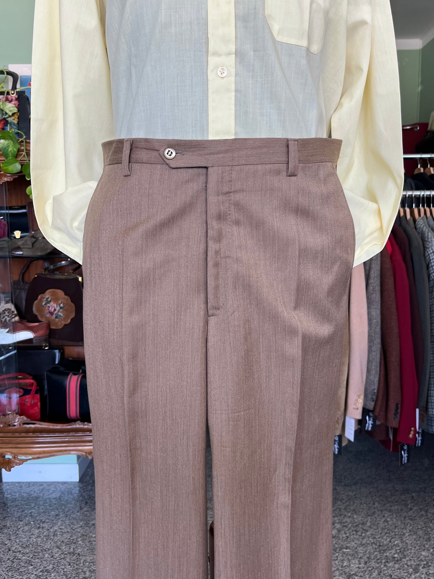 Completo tre pezzi anni '70 tg. 50 drop 1