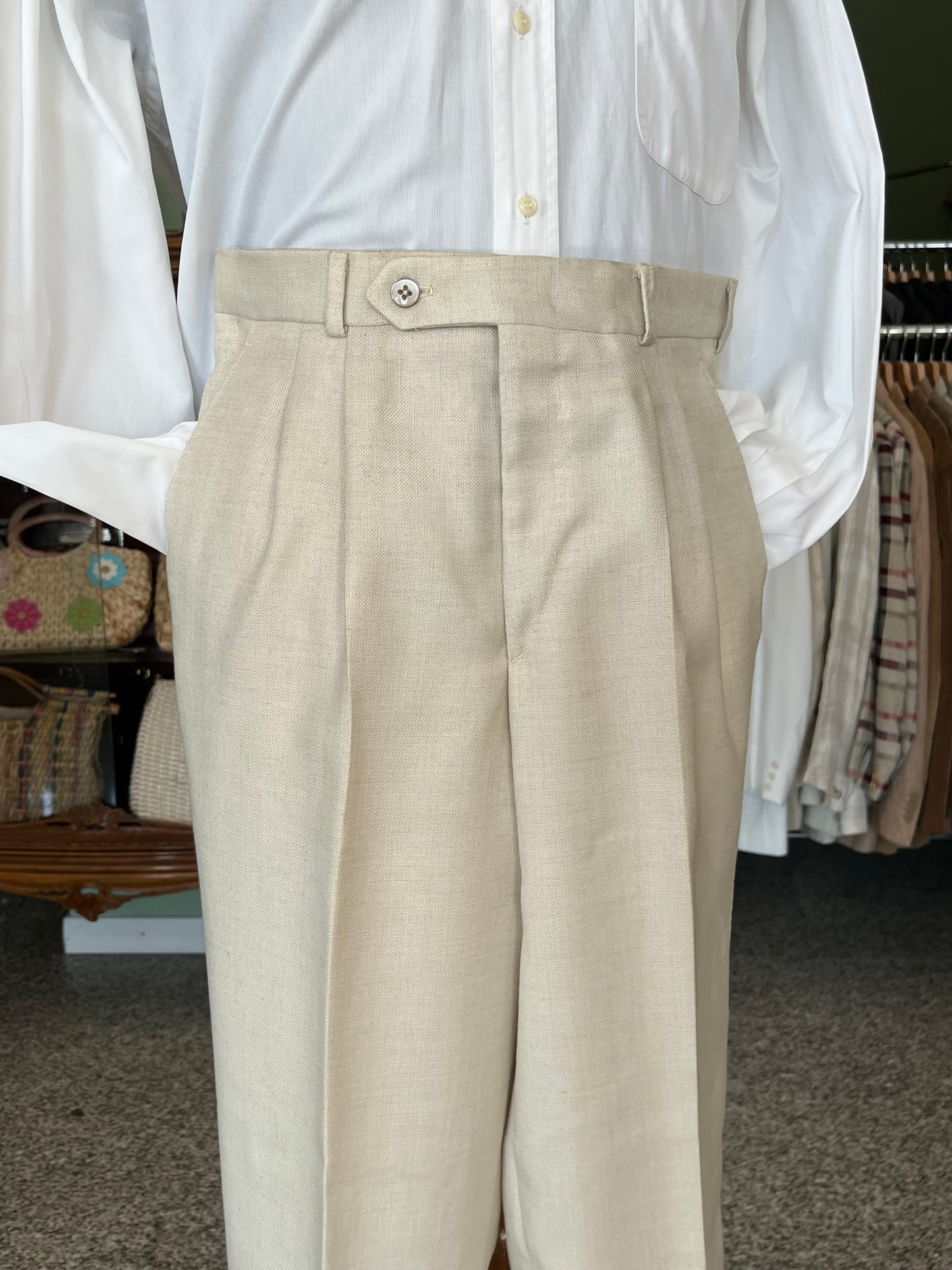 Calzoni in cotone/viscosa NOS tg. 46