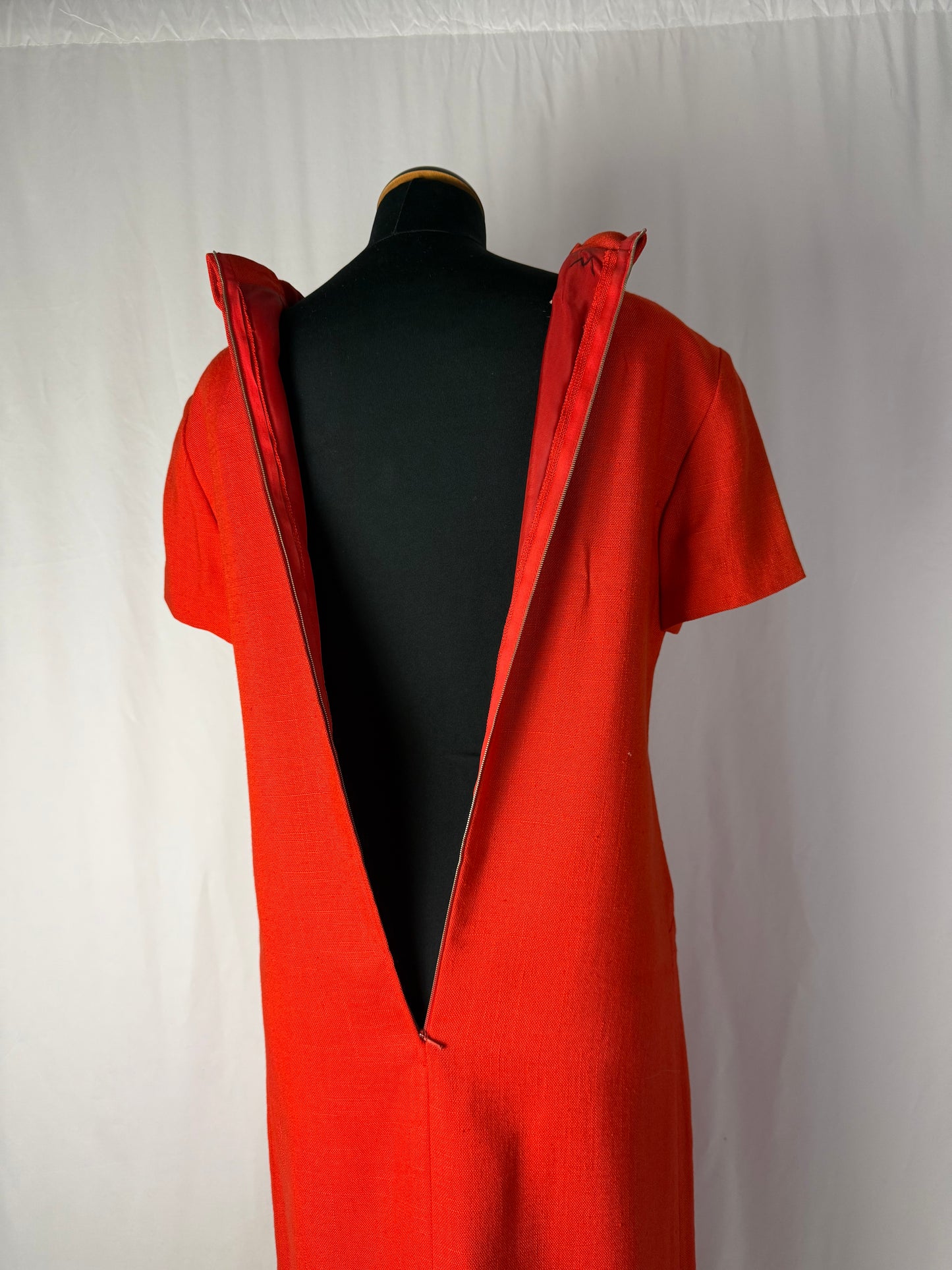Abito anni ‘60 rosso scarlatto - TG. 42