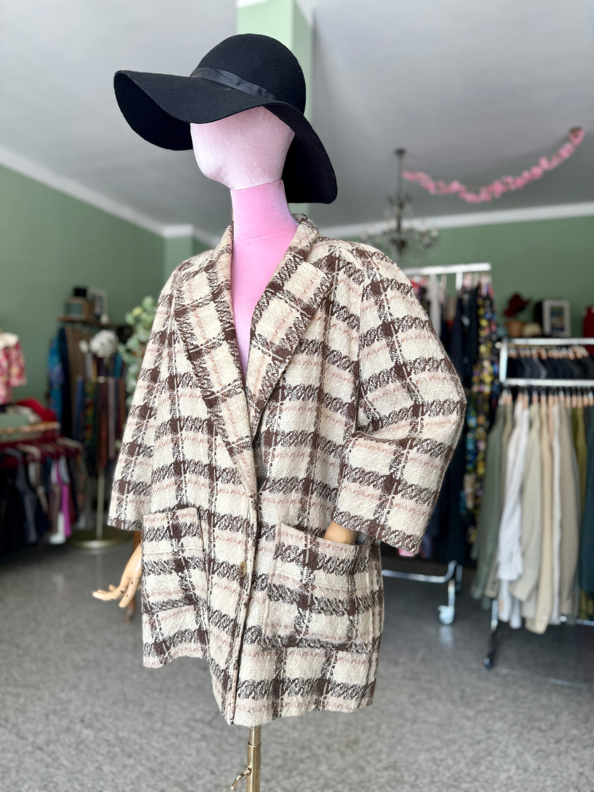 Cappotto sartoriale in tweed - TG. 44/46/48