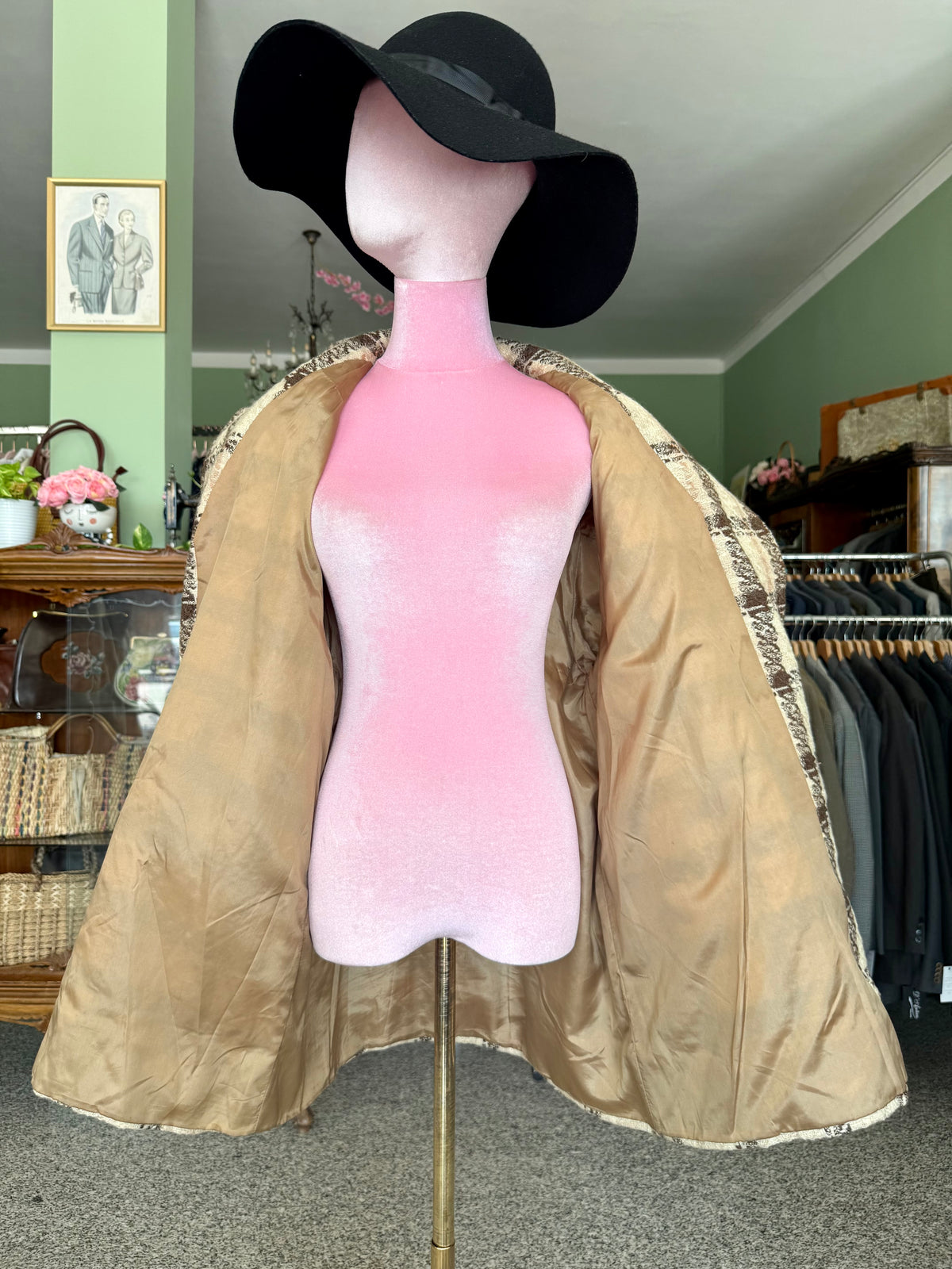 Cappotto sartoriale in tweed - TG. 44/46/48