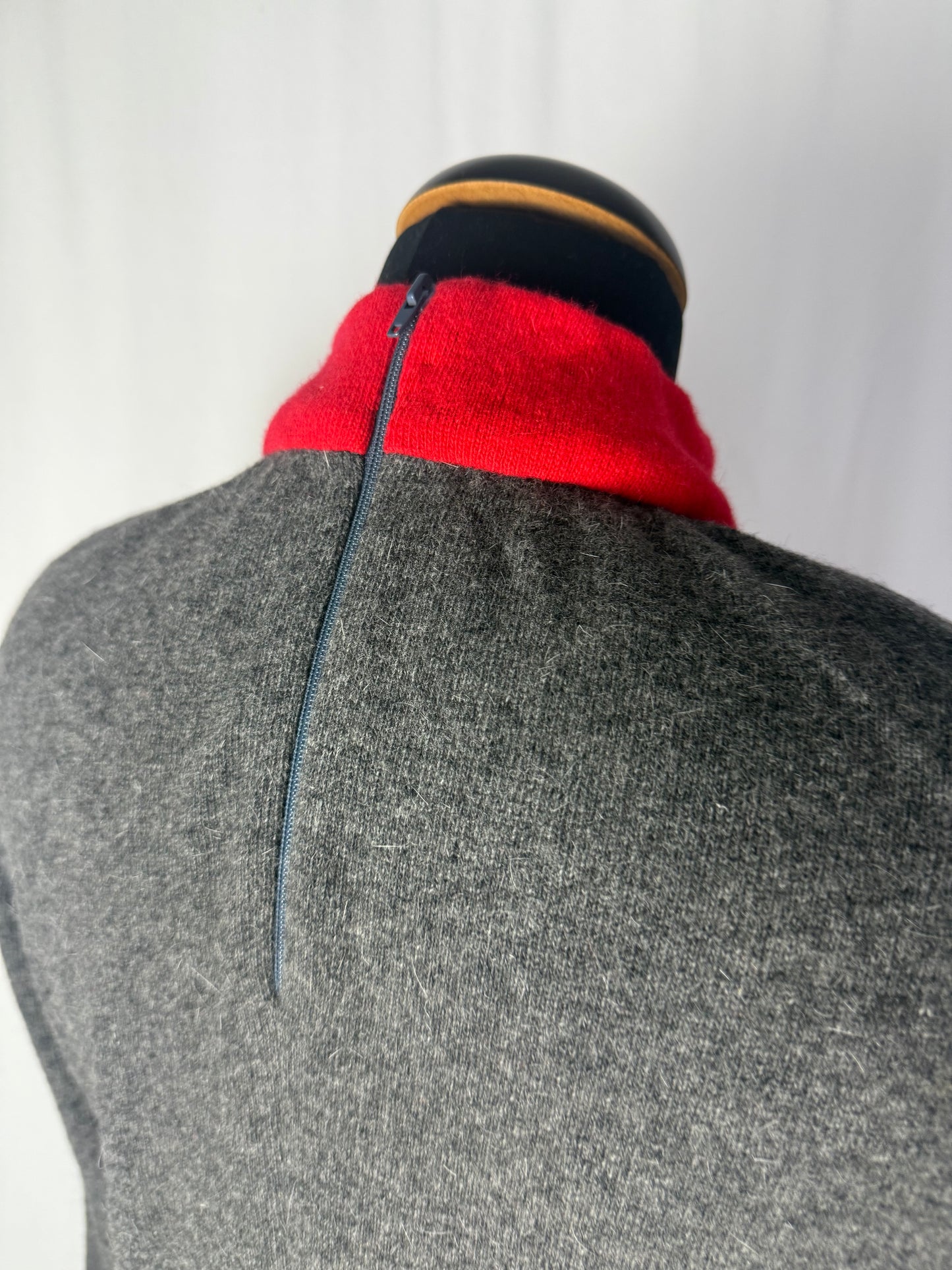 Abito color block in lana - TG. 44/46