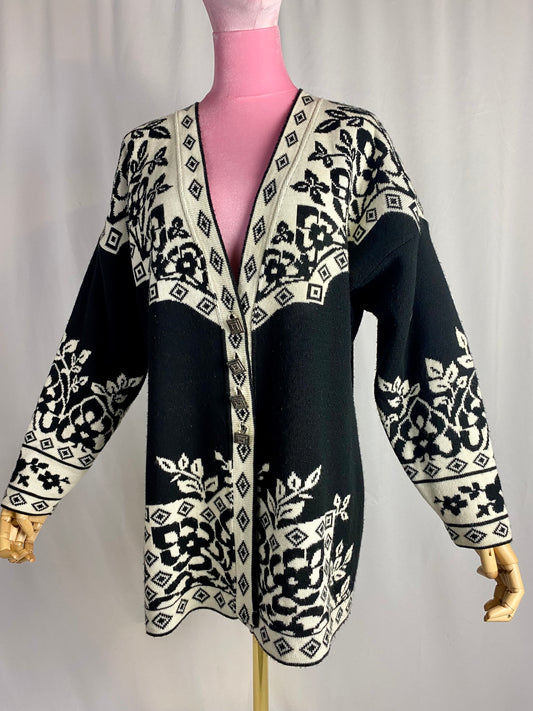 Cardigan in misto lana - TG. Da 50 a 54