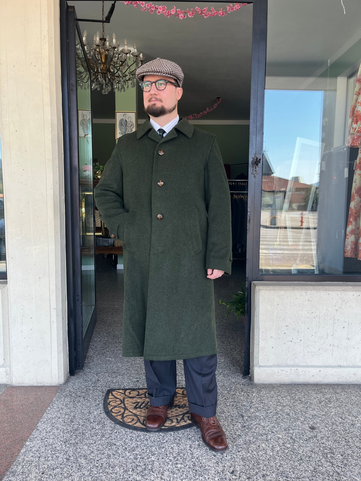Cappotto Loden anni ‘70 tg. 50-52