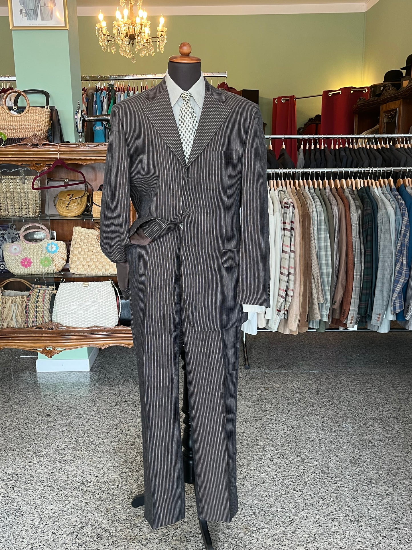 Completo in lino tg. 52-54