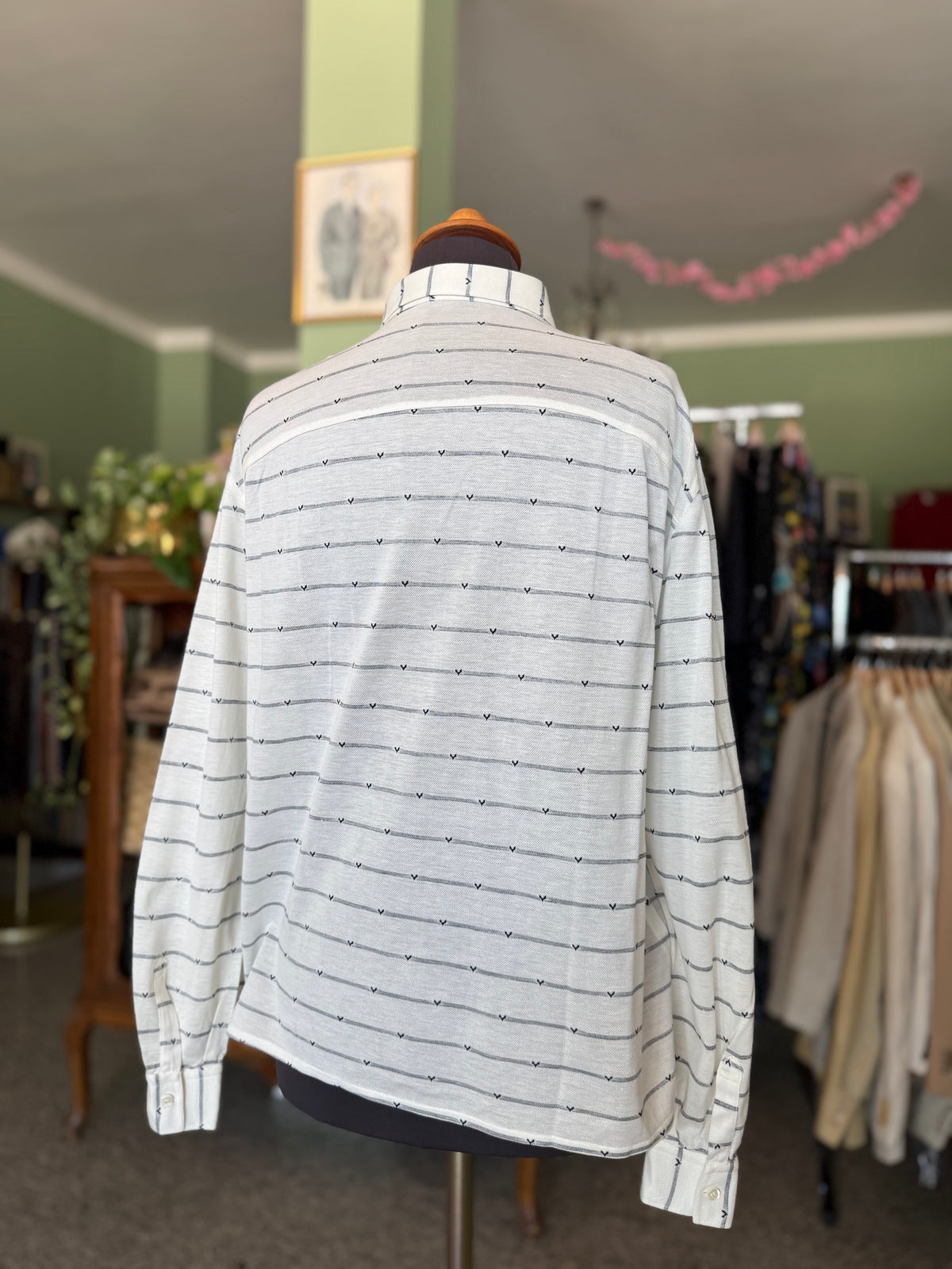 Camicia classica con micro fantasia - TG. 44