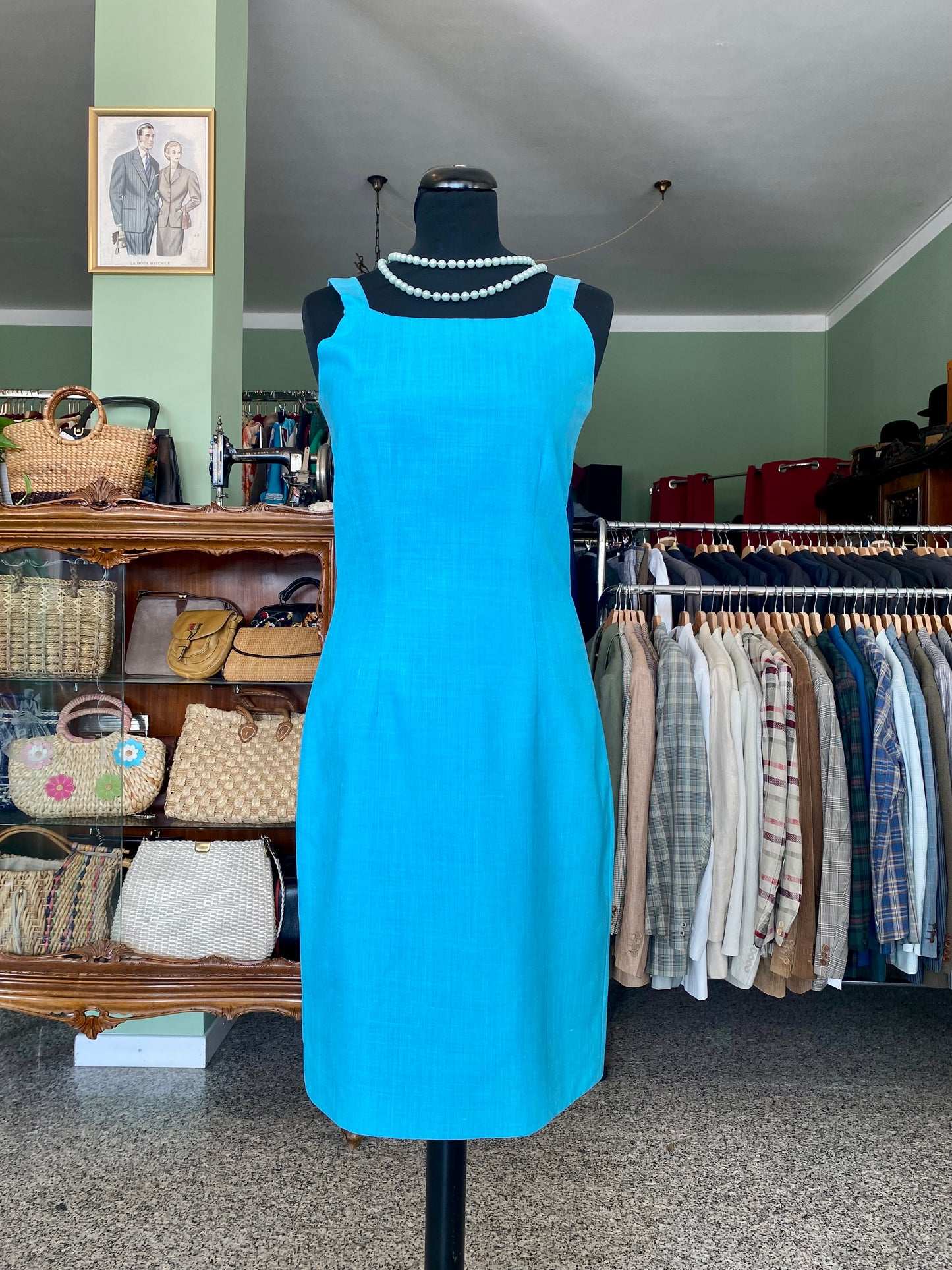 Tubino anni ‘90 misto lino - TG. 40