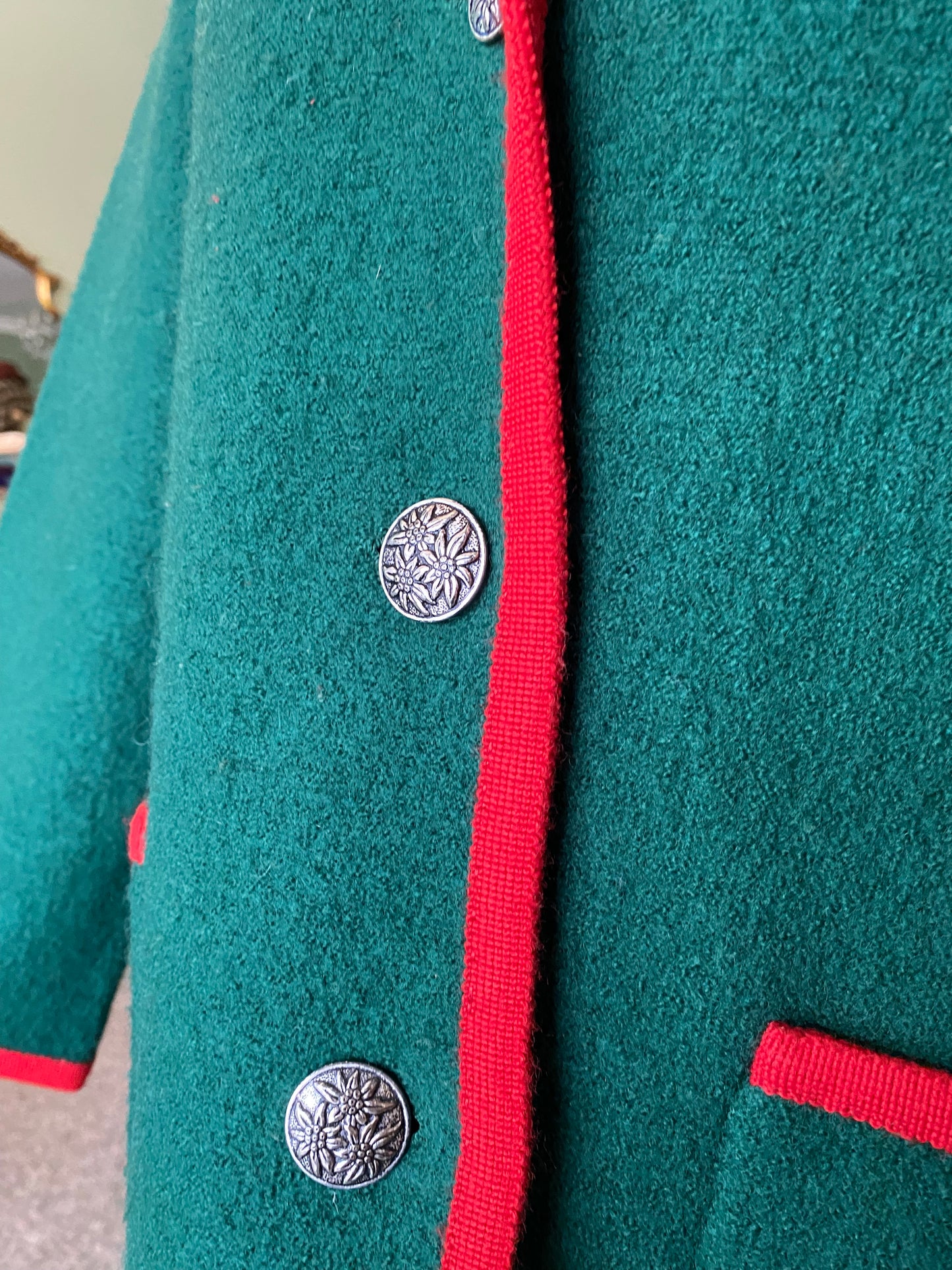 Giacca tirolese in lana cotta - TG. 46