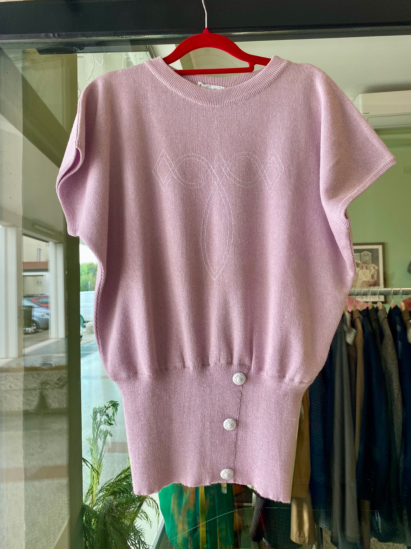 Blusa lilla - TG. curvy (46/48/52)