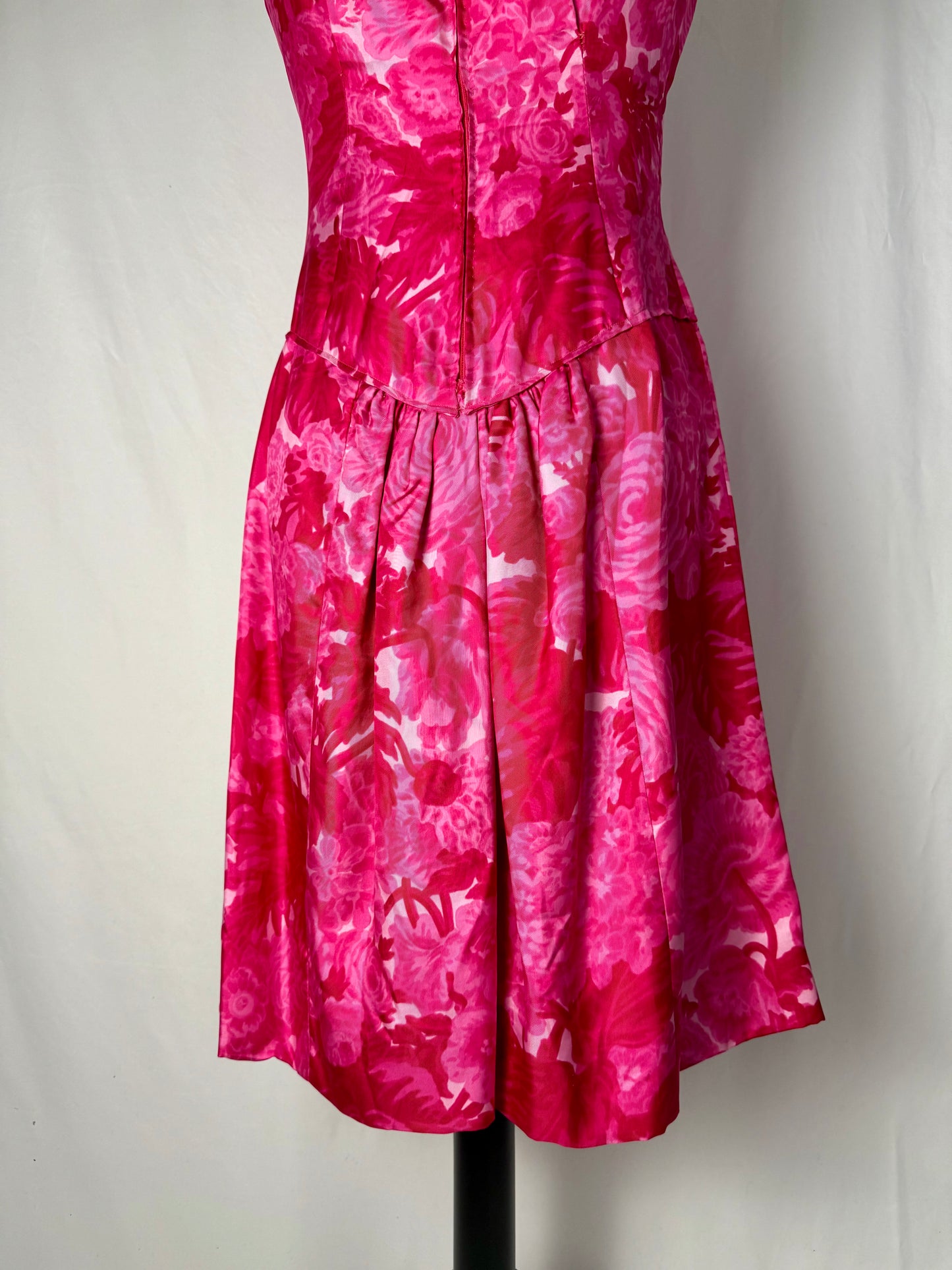 Abito “Fucsia Damascato” – Fine Anni ’50 - TG. 40/42
