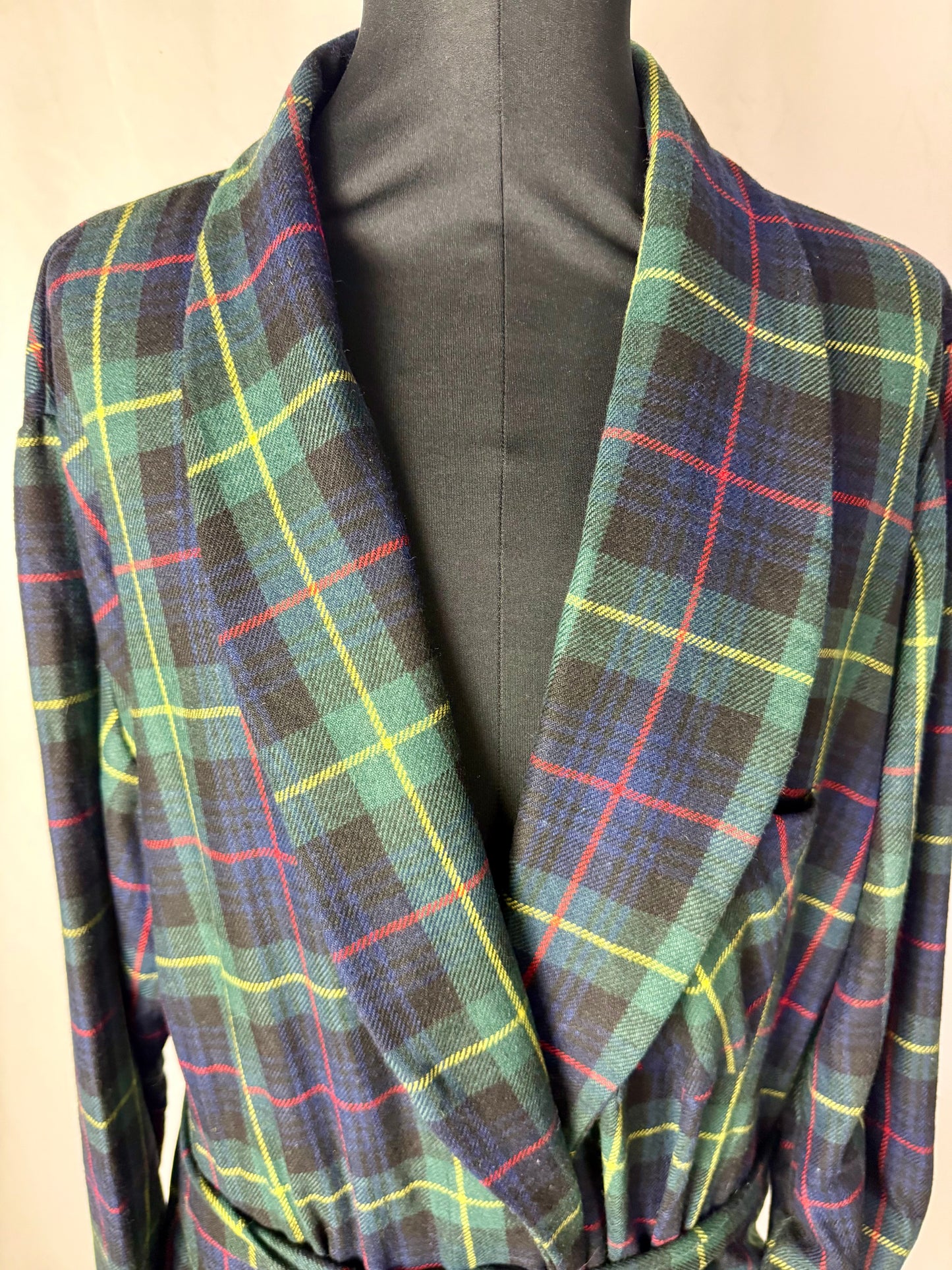 Giacca da camera tartan tg. XL-XXL