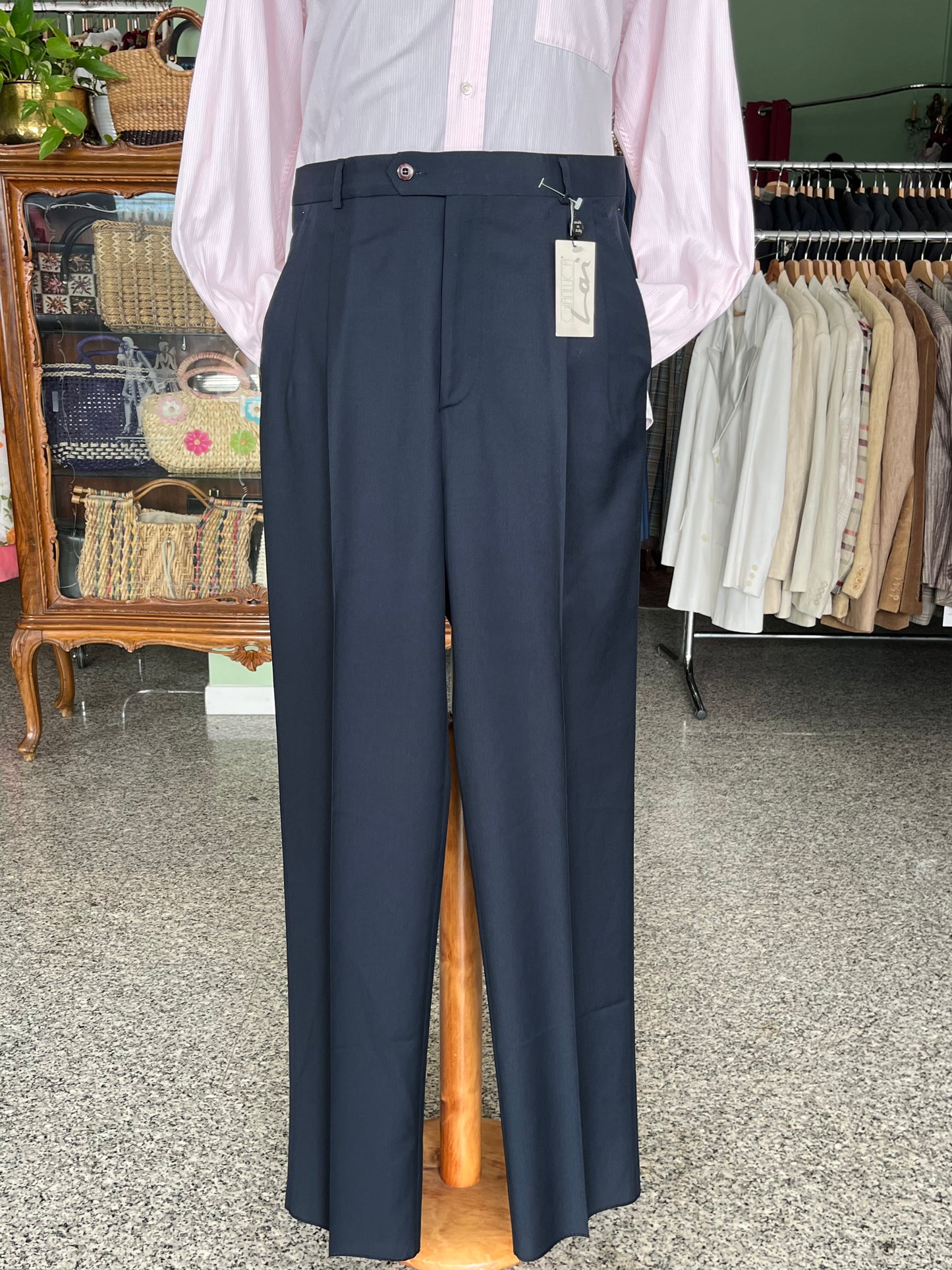 Calzoni in fresco di lana NOS tg. 48