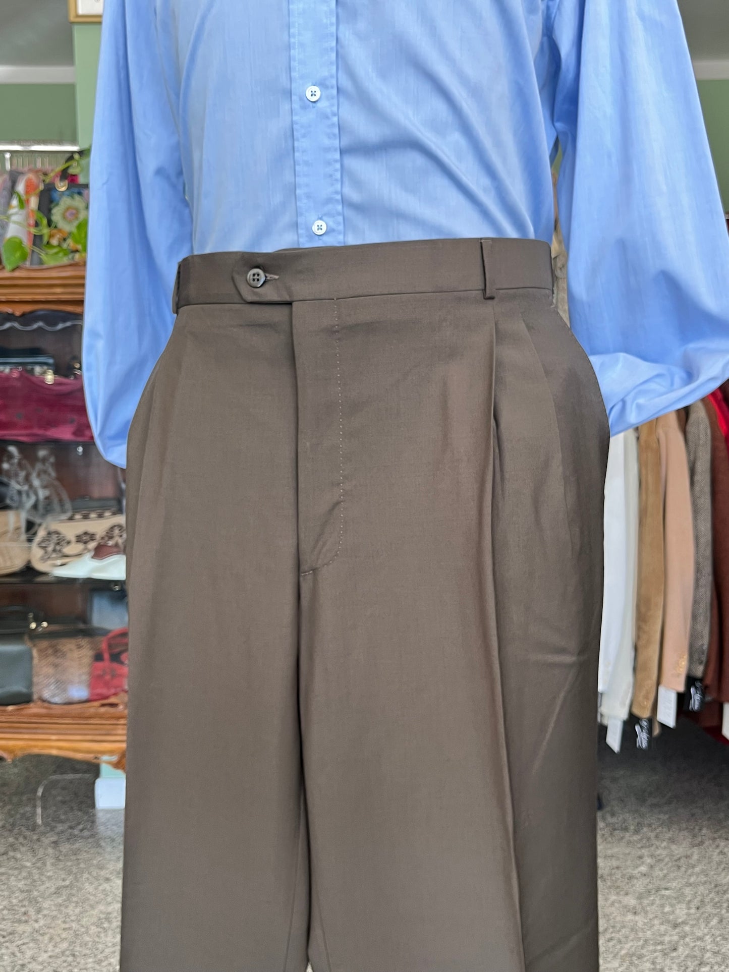 Calzoni in fresco di lana NOS tg. 62-64