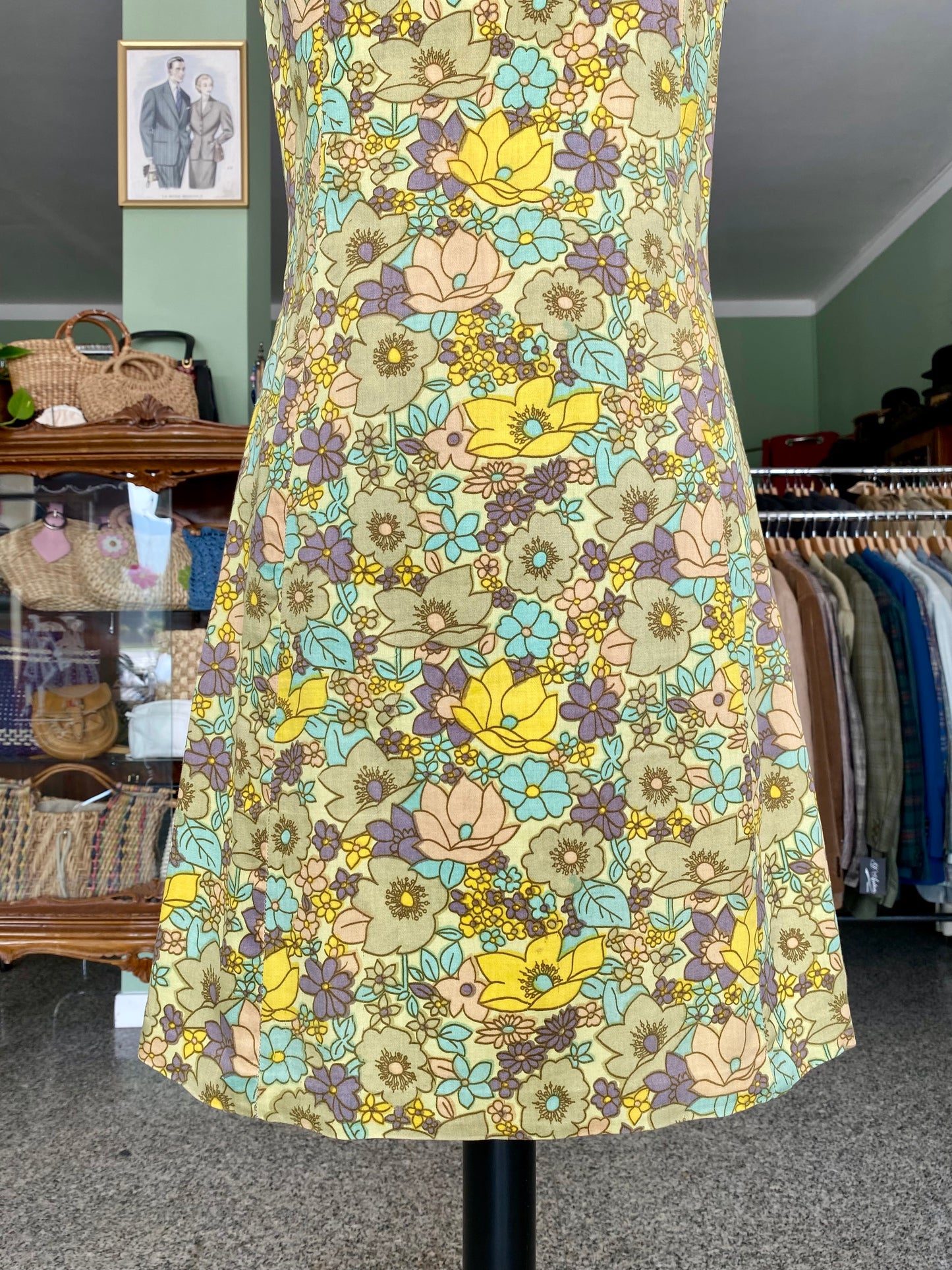 Abito sartoriale anni ‘60 in cotone - TG. 40