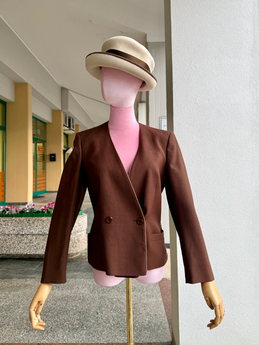 Giacca sartoriale in lana e seta - TG. 40