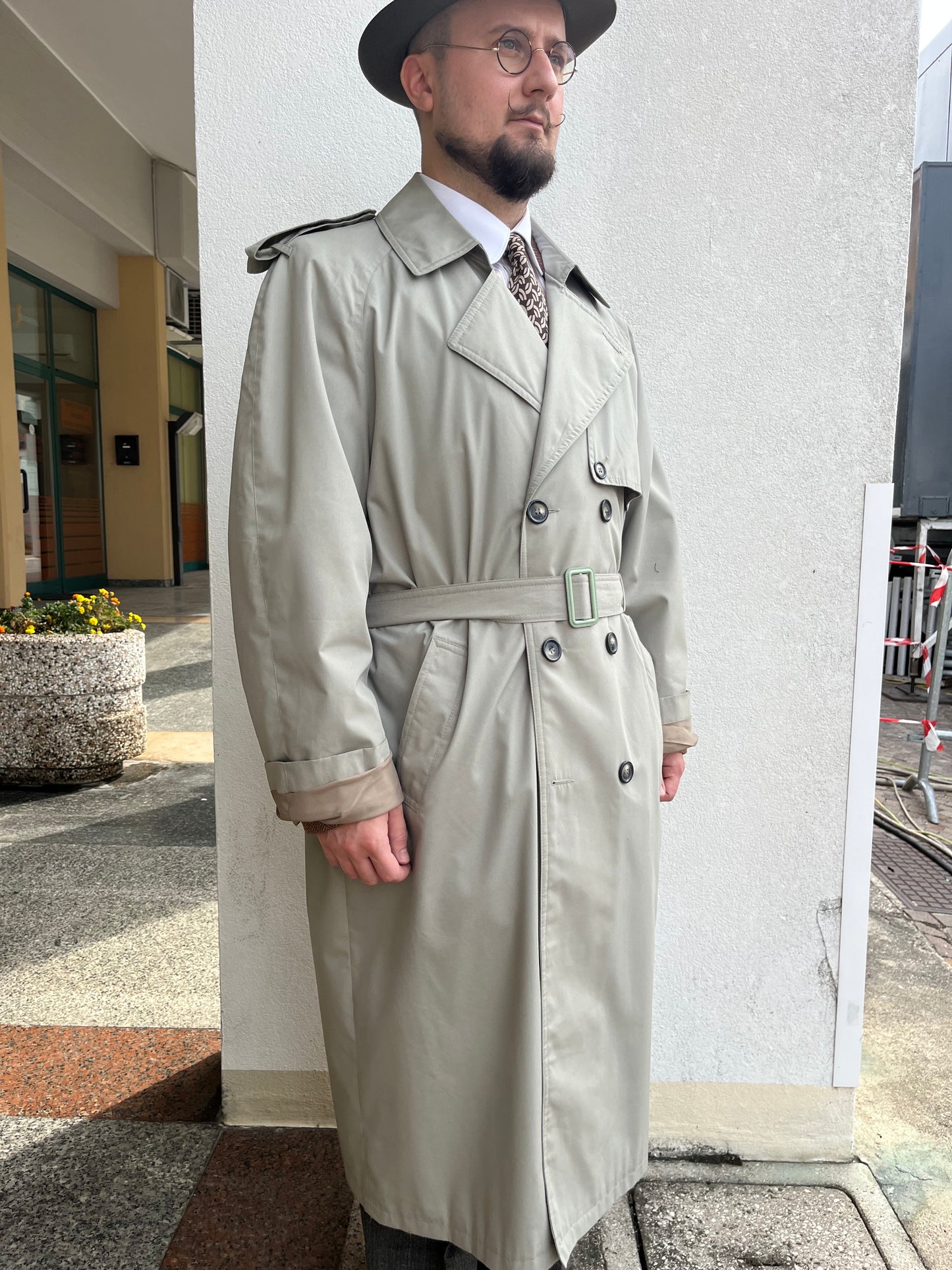 Trench anni ‘80 cachi