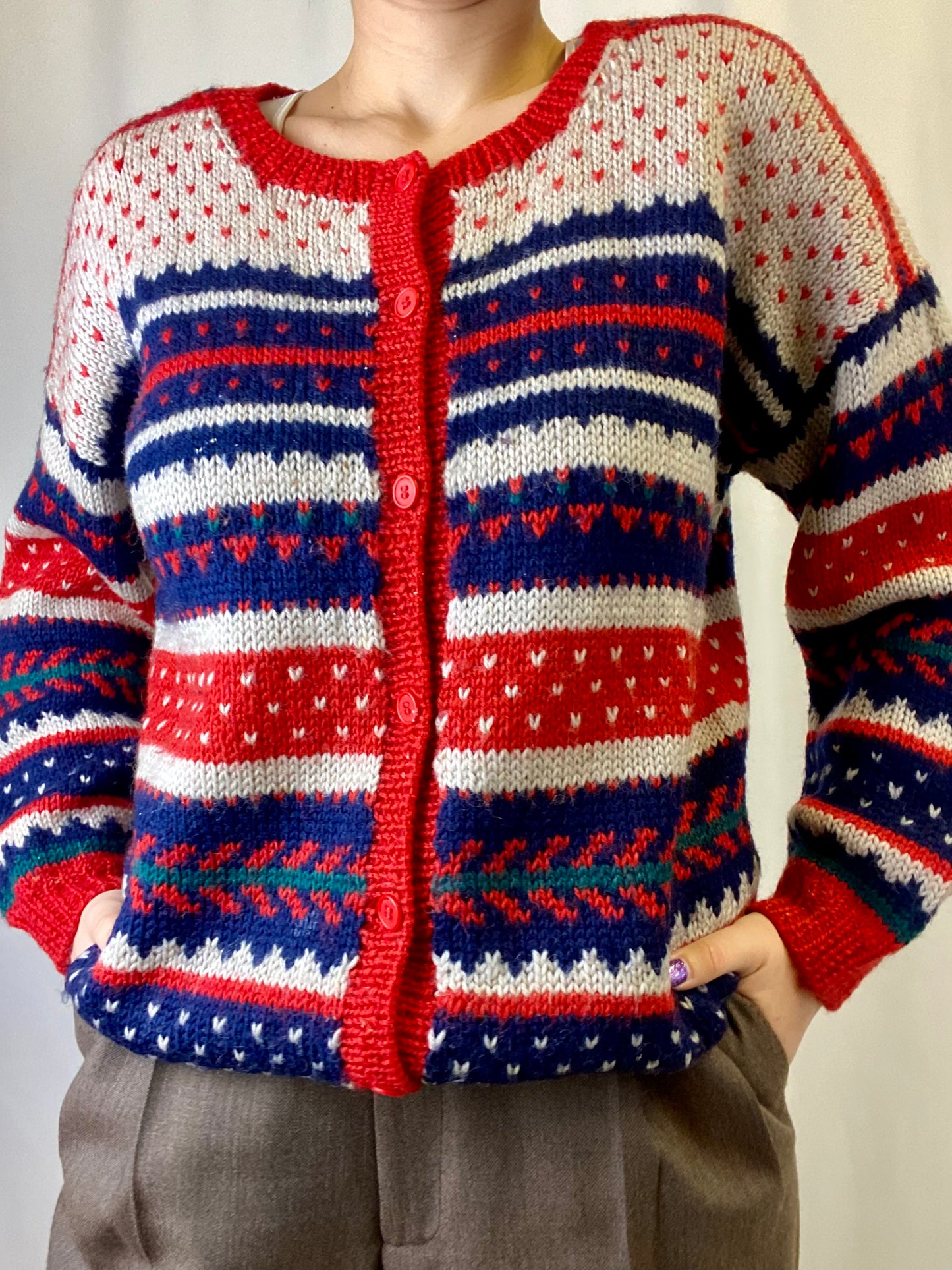 Cardigan in lana - TG. 46/48/50