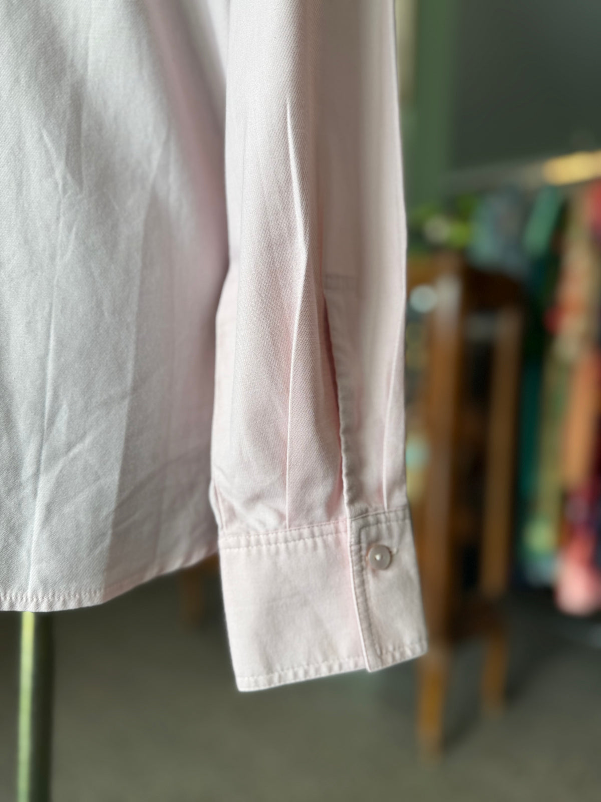 Camicia rosa in 100% cotone - TG. 44 circa