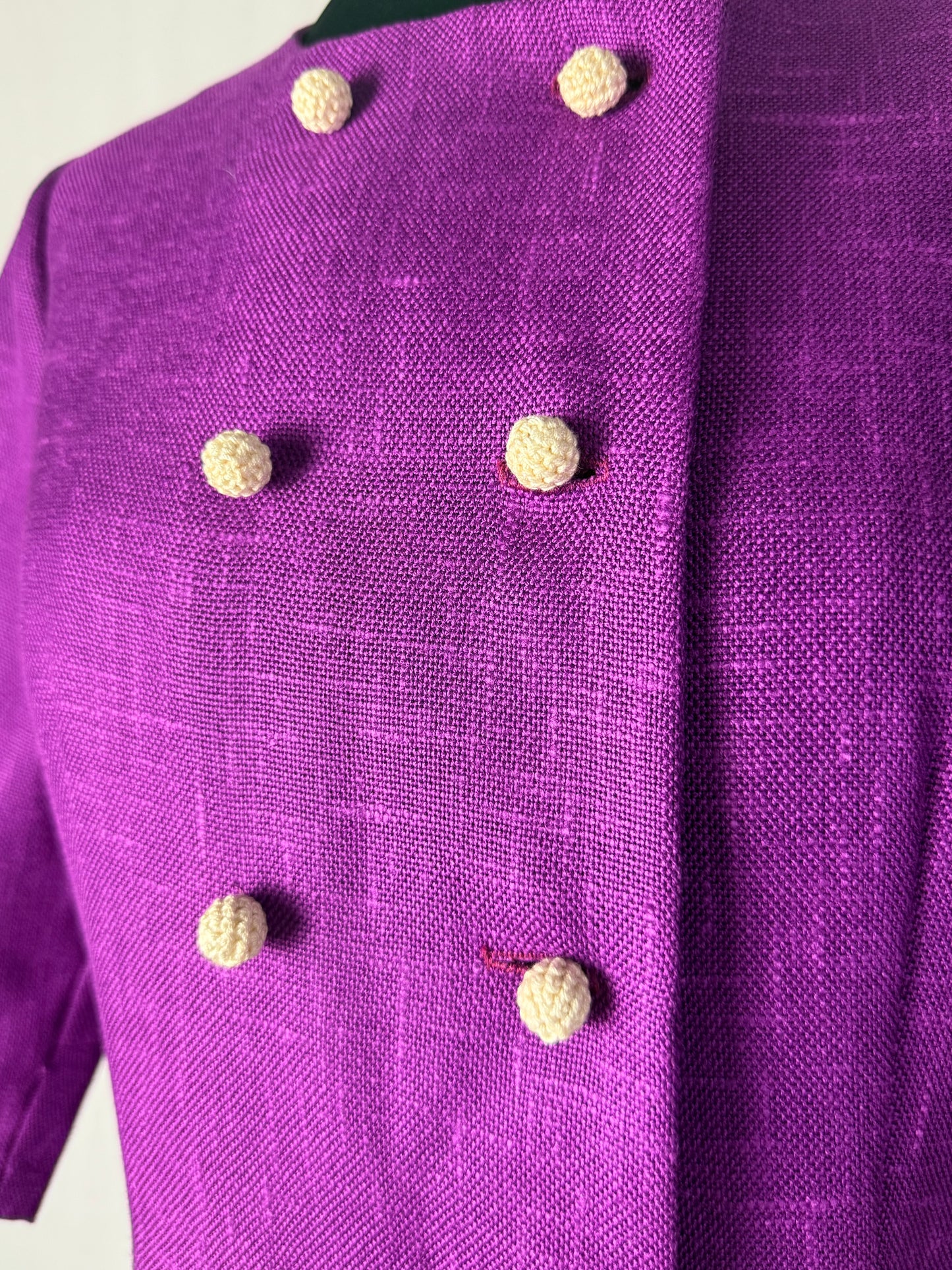 Abito anni ‘60 viola ciclamino - TG. 42