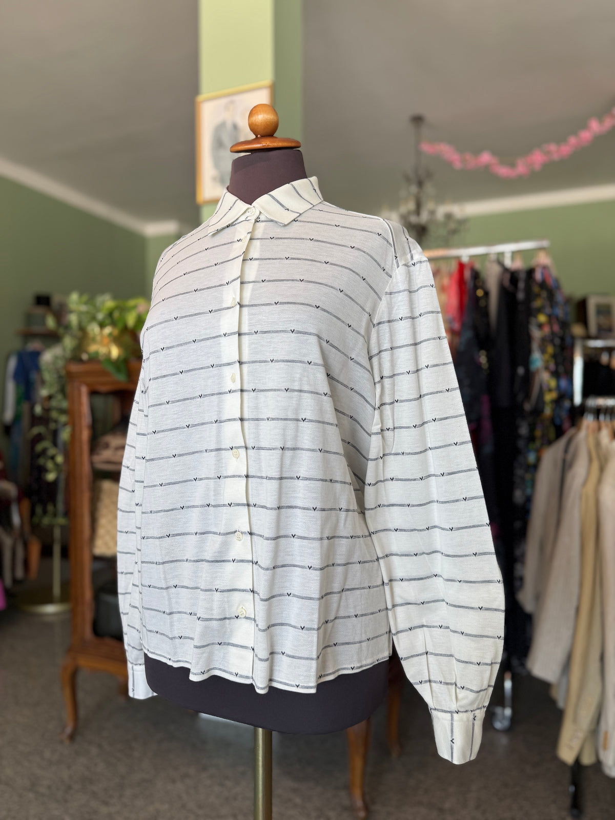 Camicia classica con micro fantasia - TG. 44