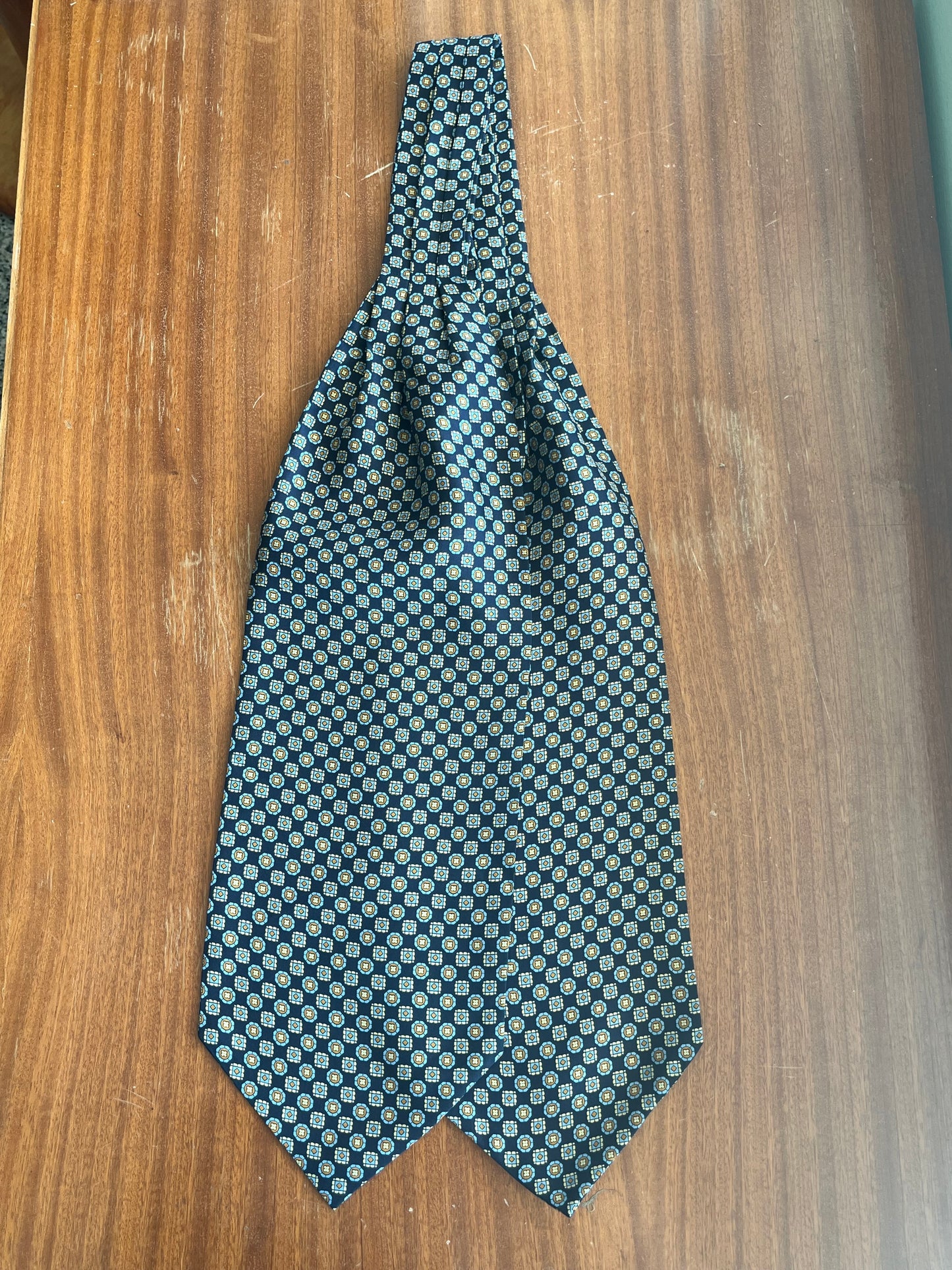 Ascot seta micro-fantasia