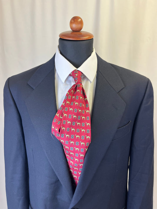 Cravatta Fustenberg anni ‘80 cagnetti