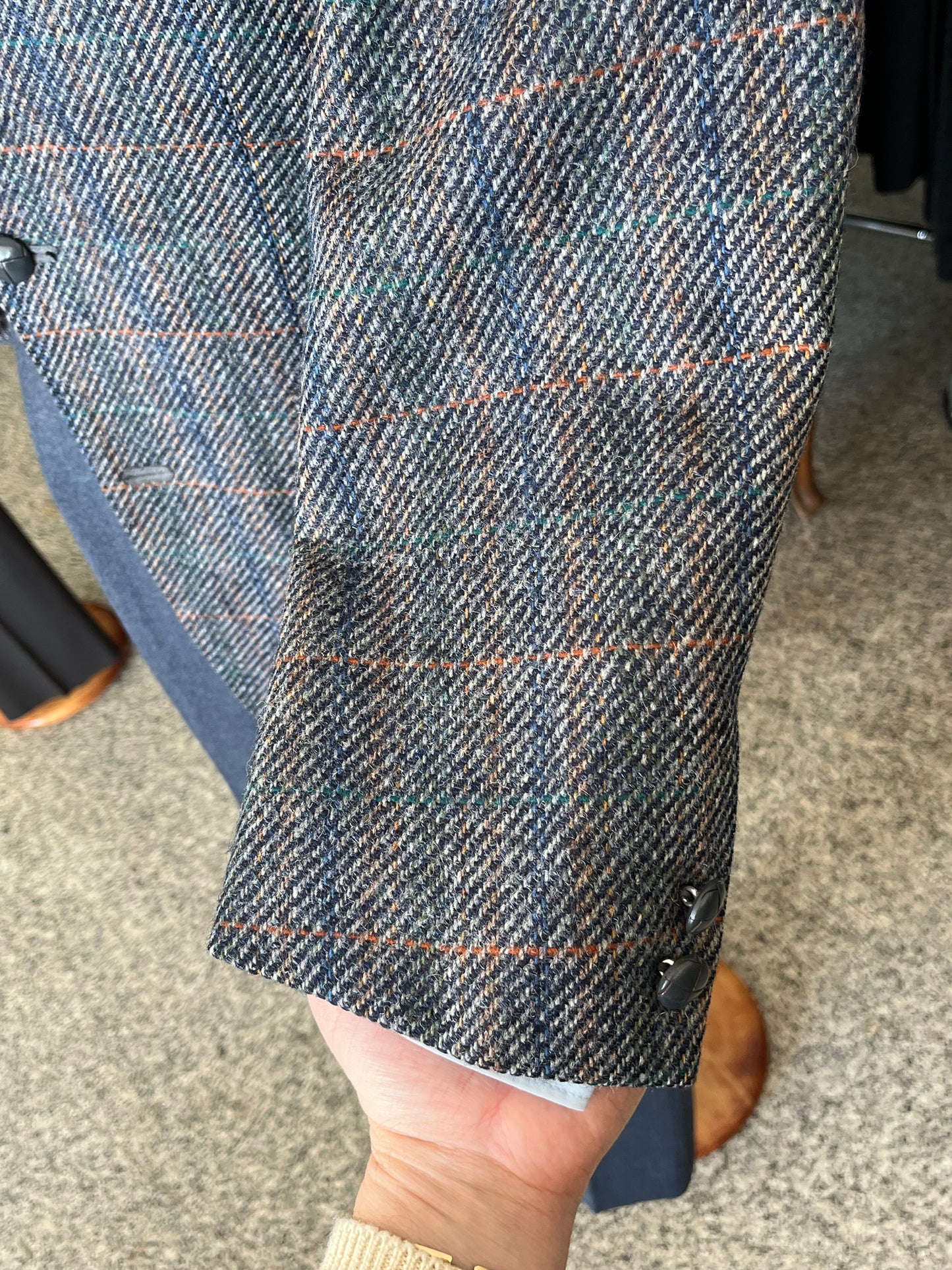 Giacca anni ‘80 tweed tg. 50-52