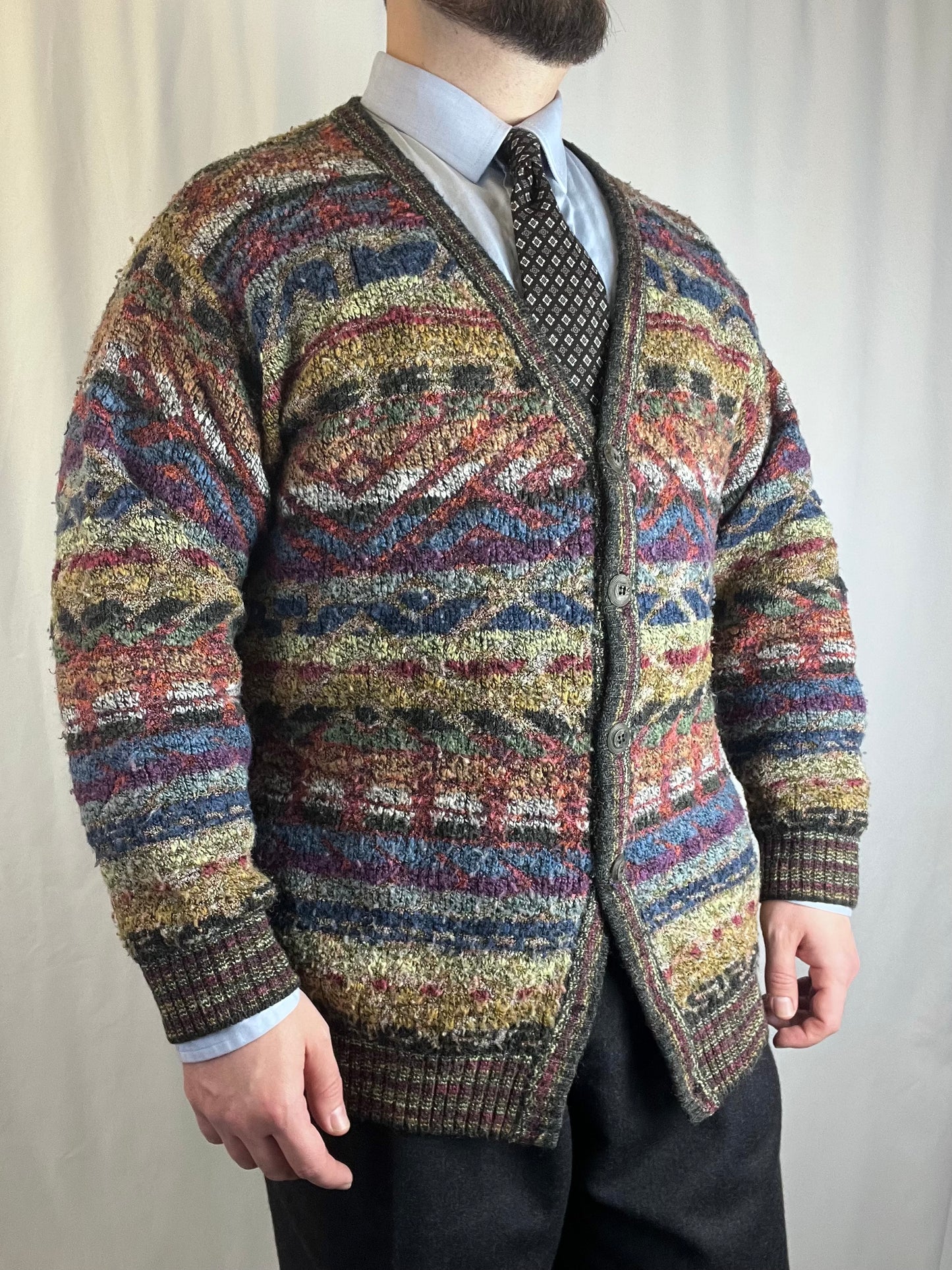 Cardigan anni '80 tg. L-XL