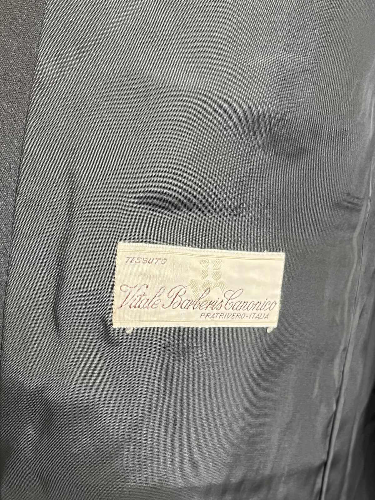 Smoking anni ‘90 Vitale Barberis Canonico tg. 48 corta