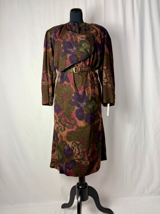 Abito anni ‘80 con fantasia arabeggiante - TG. 50