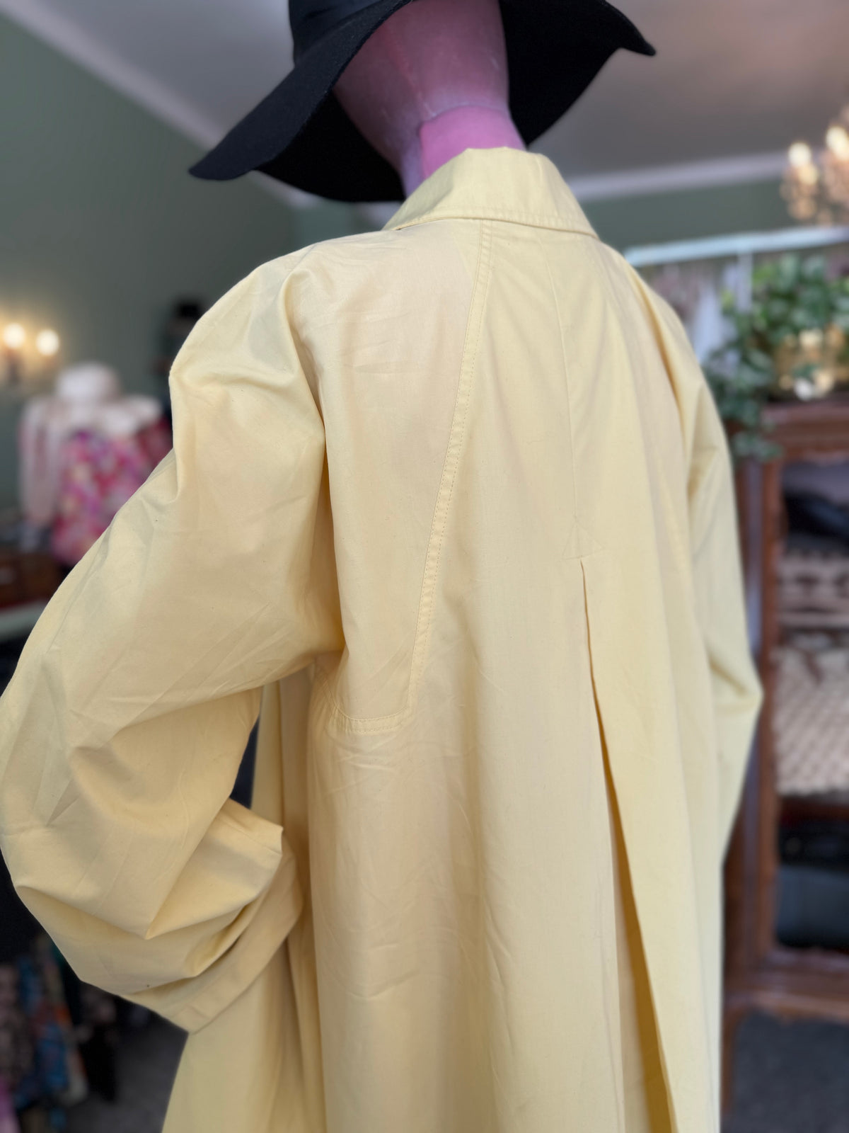 Trench anni ‘80 giallo 💛 - TG. U