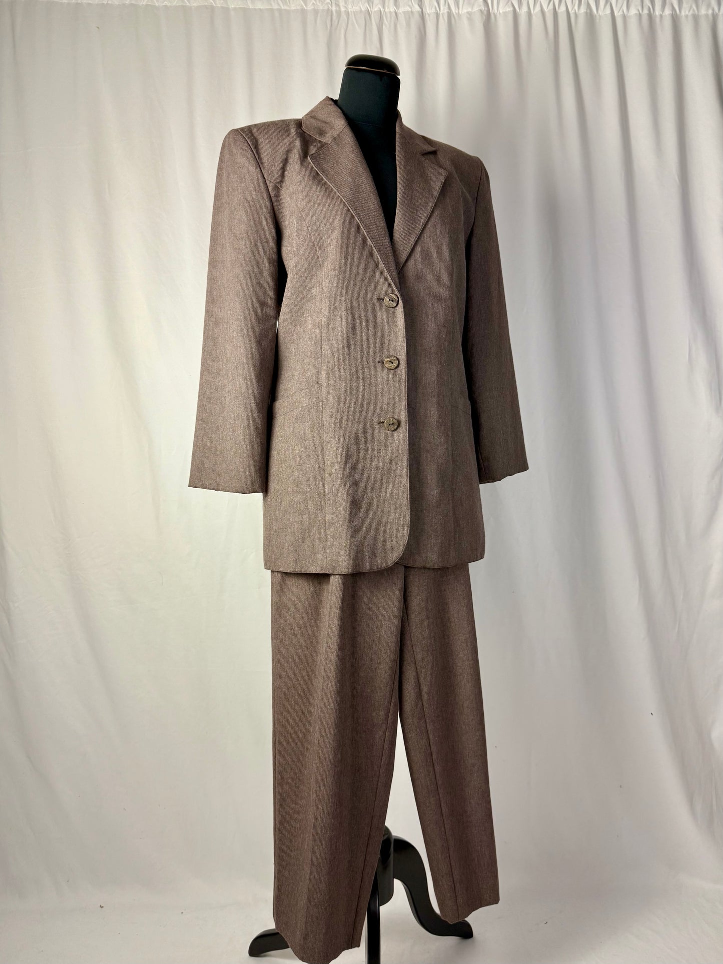 Tailleur anni ‘80 nocciola - TG. 40