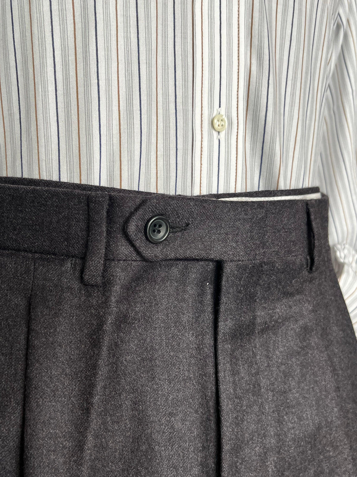 Calzoni Canali cashmere anni ‘80 NOS tg. 48