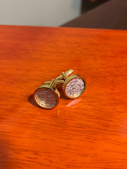 Gemelli dorati tondi